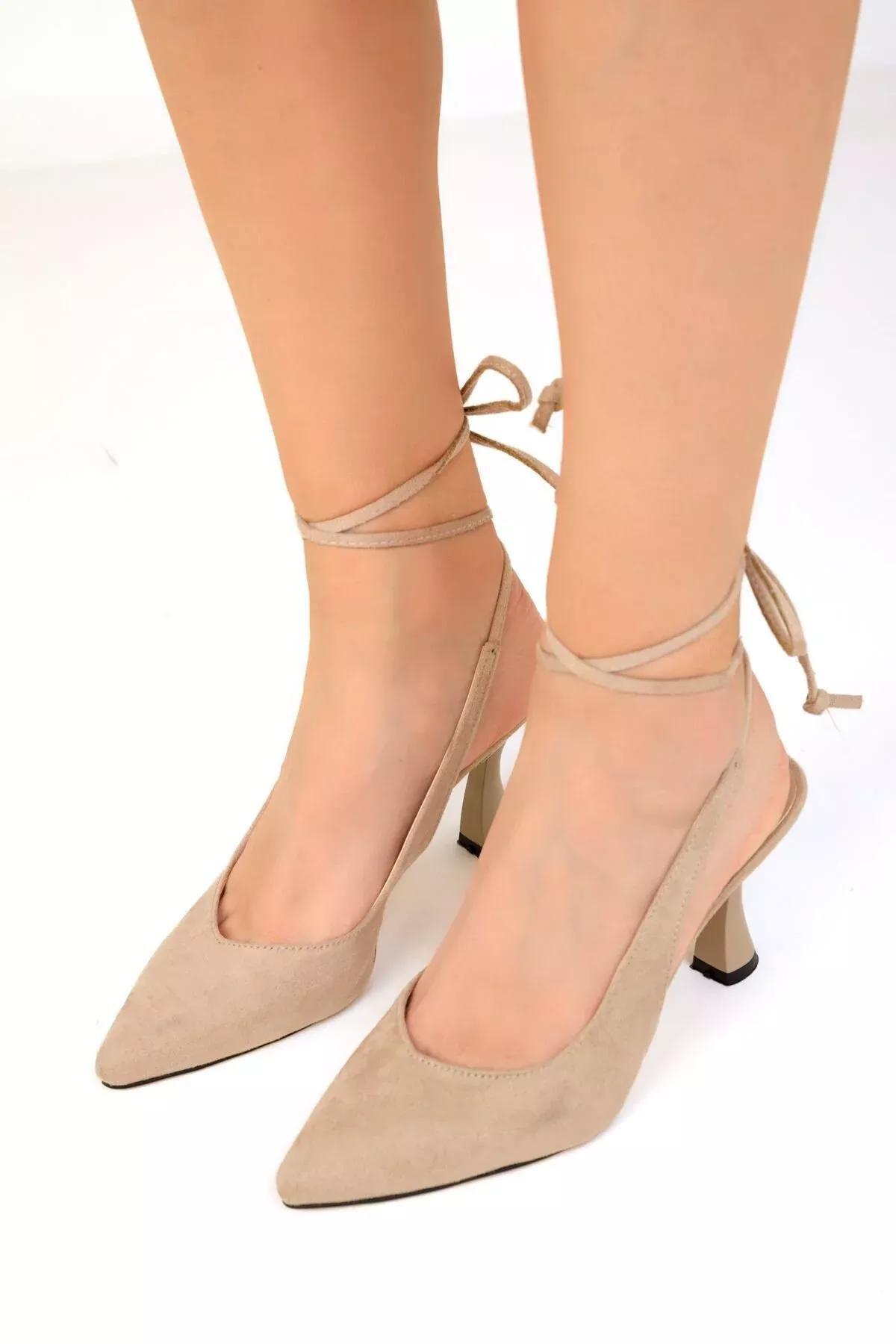Red Classic Heeled Shoes, , large image number 4