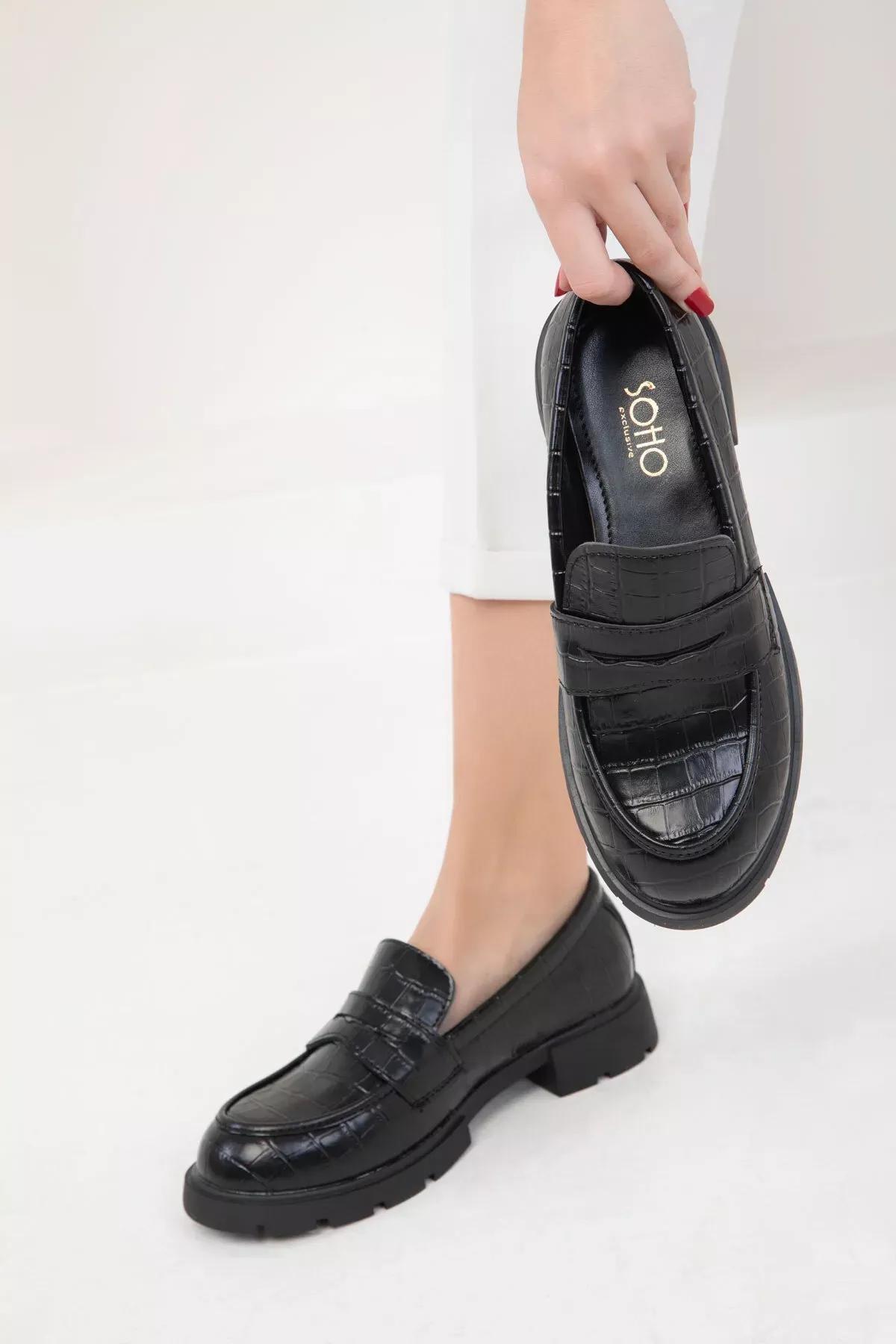 Black Krako Loafers, , medium