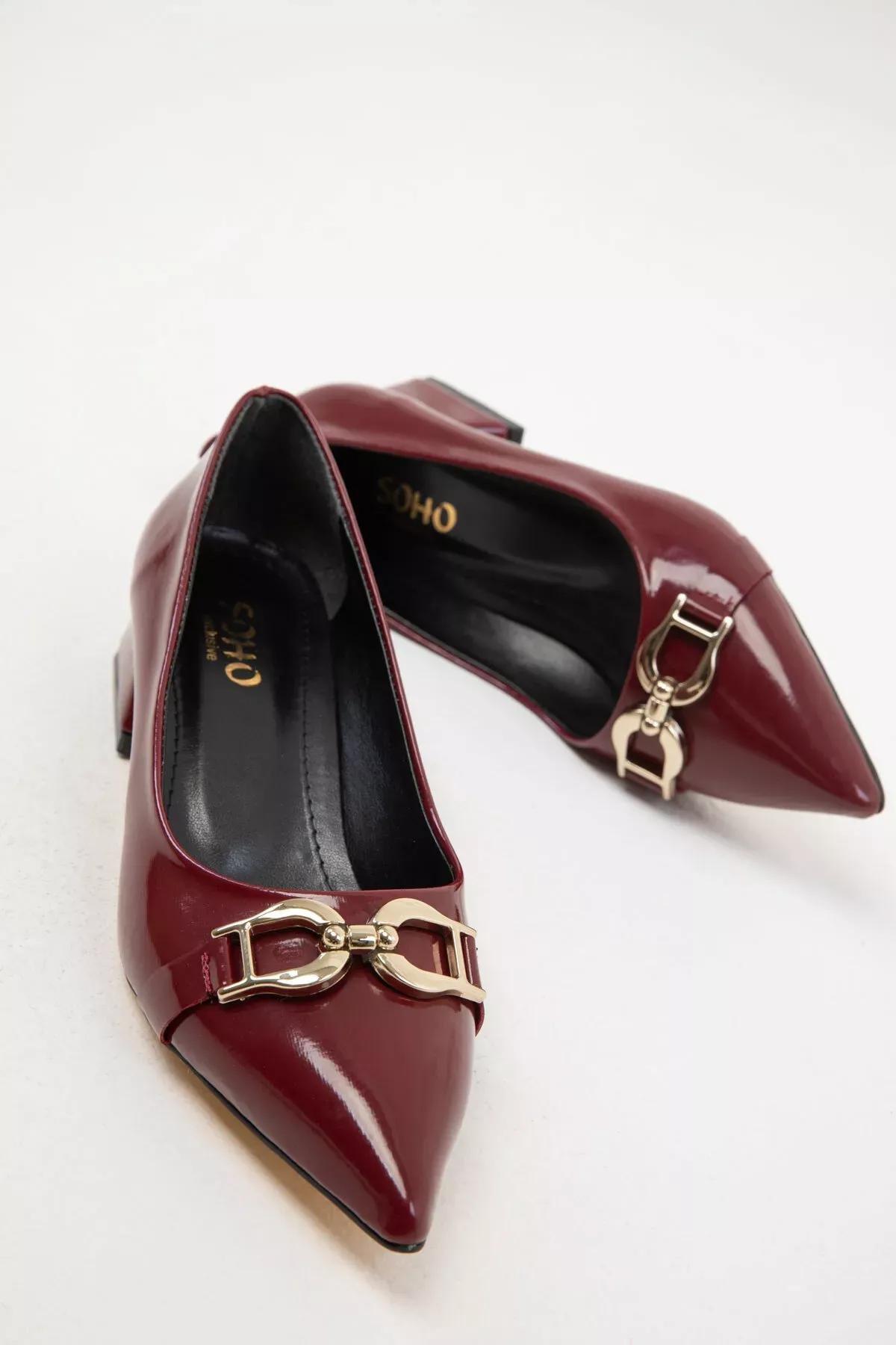 Red Patent Classic Heels, C101_3143, large image number 3