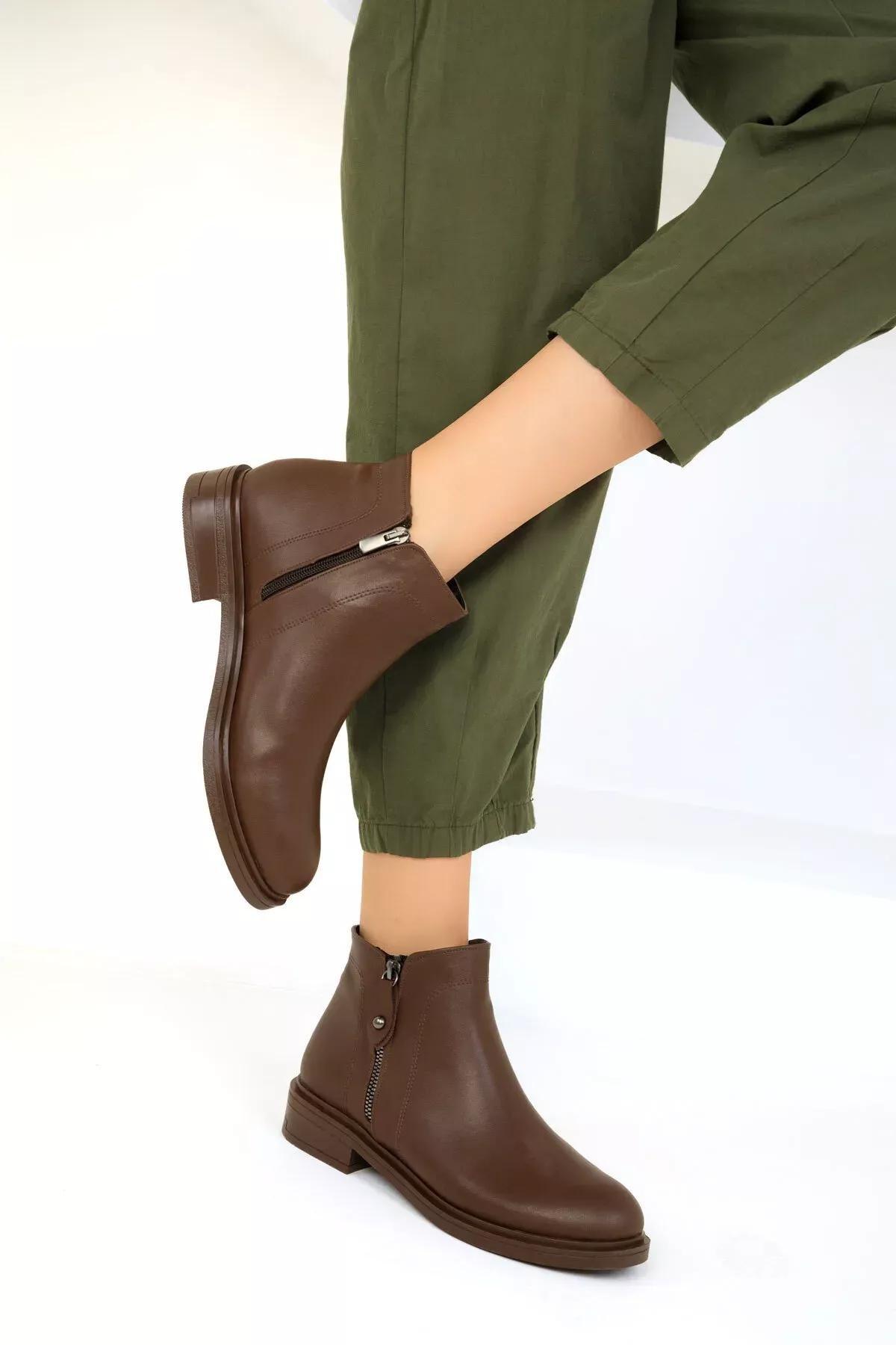 Brown Boots, COFFEE, large image number 0