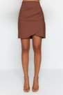Trendyol - Brown Mini Skirt
