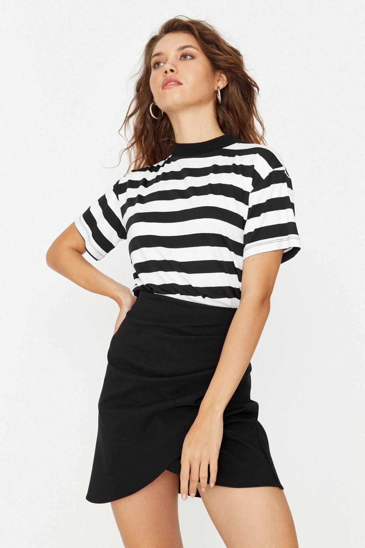 Black Mini Skirt, , large image number 2