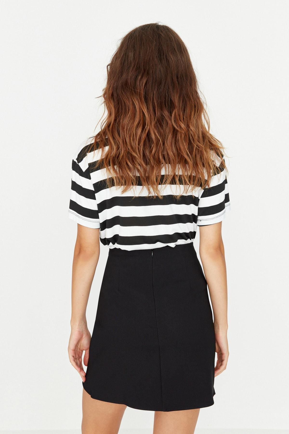 Black Mini Skirt, , large image number 4