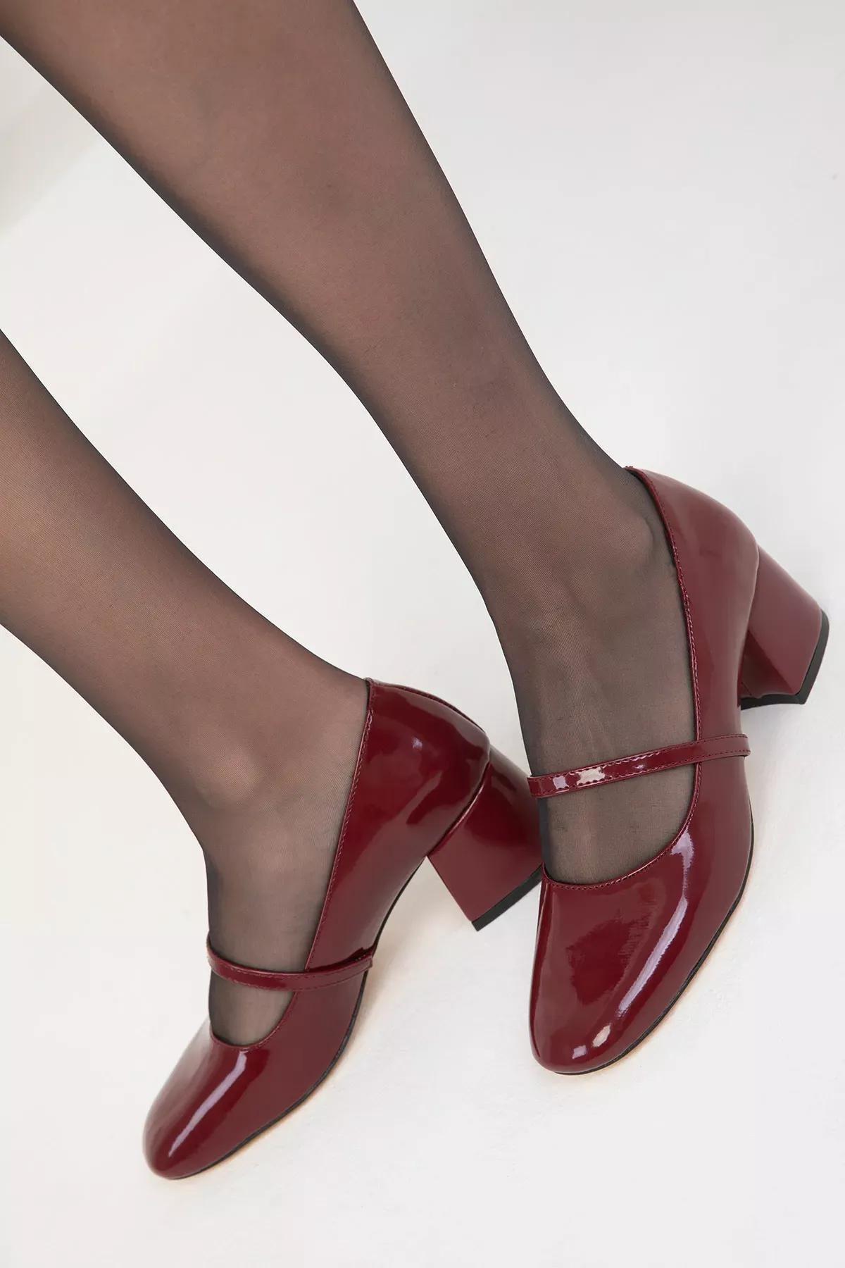 Red Patent Classic Heels, C101_3143, medium