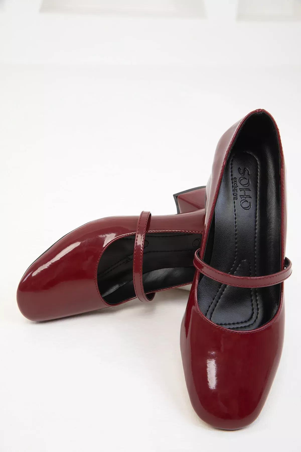 Red Patent Classic Heels, C101_3143, large image number 3