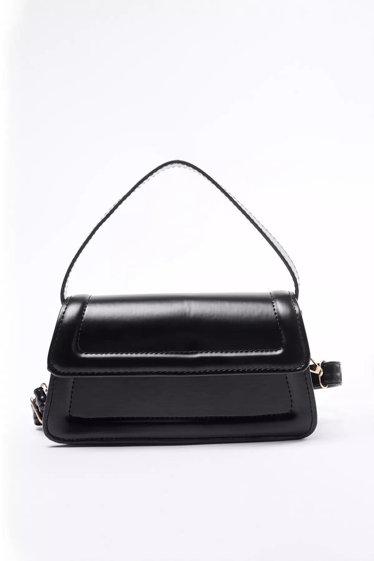 Black Cross Strap Mini Bag, BLACK, large image number 2