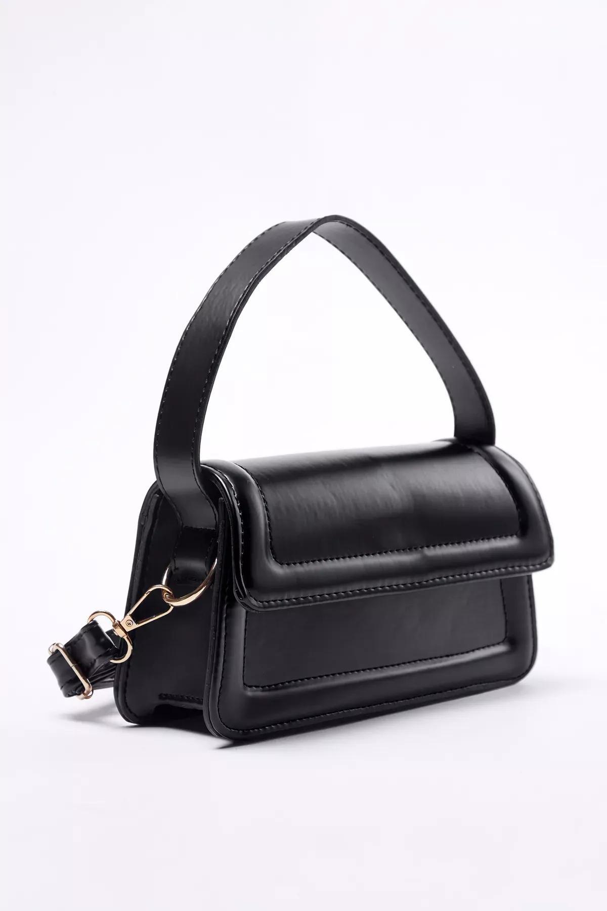 Black Cross Strap Mini Bag, BLACK, large image number 3