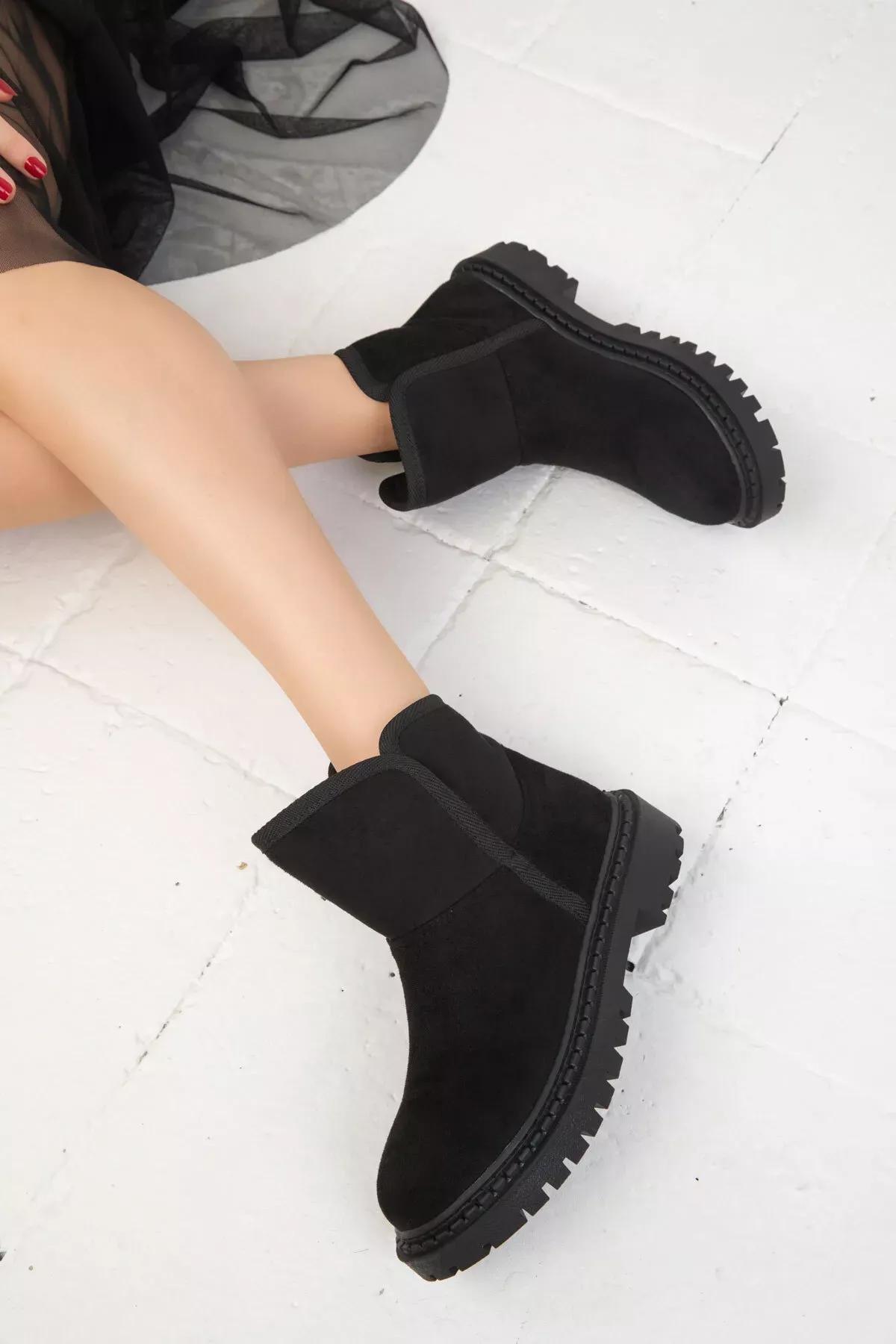 Black Suede Boots, C101_2531, large image number 0