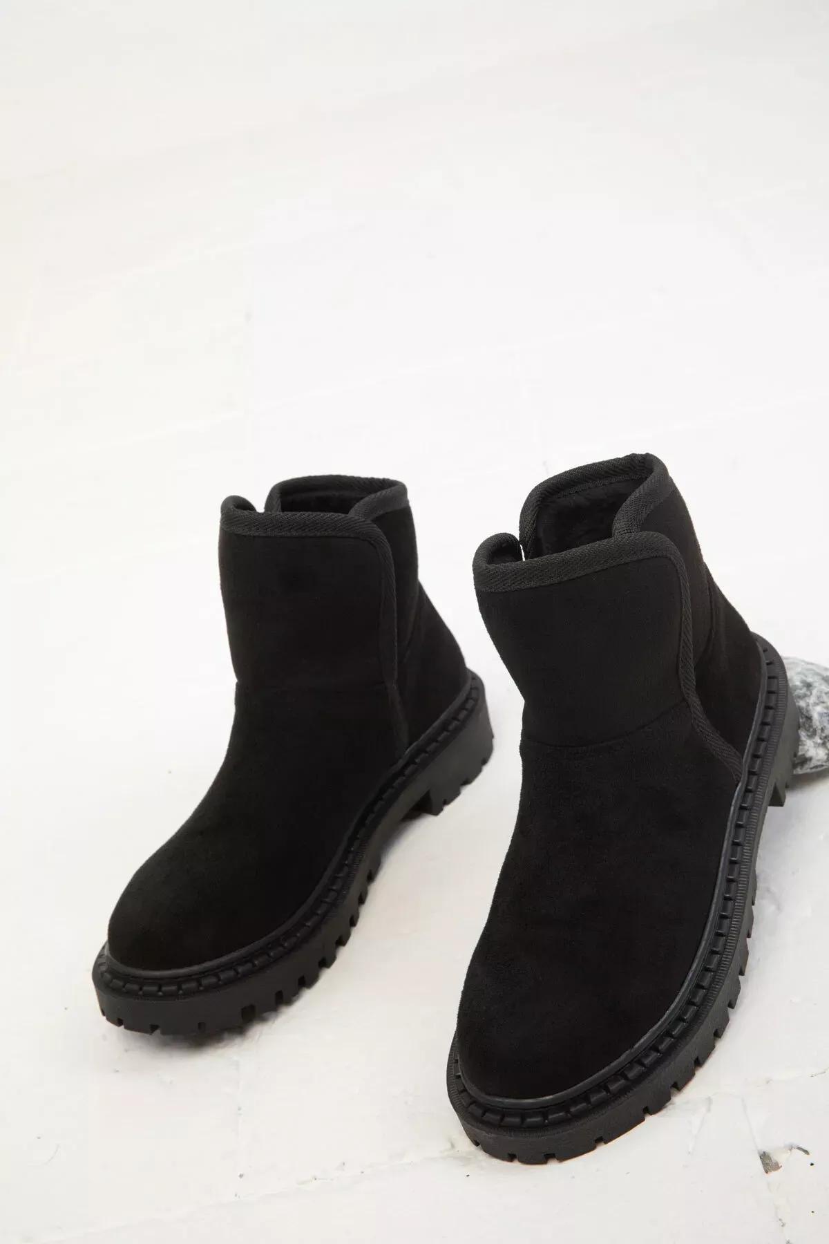 Black Suede Boots, C101_2531, large image number 1