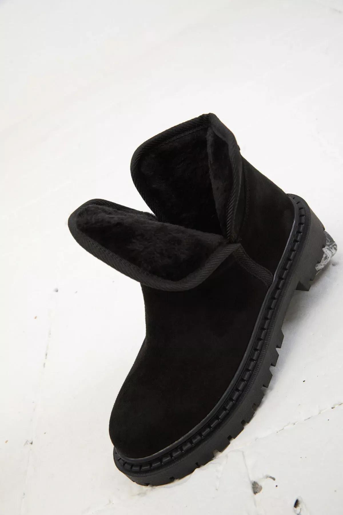 Black Suede Boots, C101_2531, large image number 3