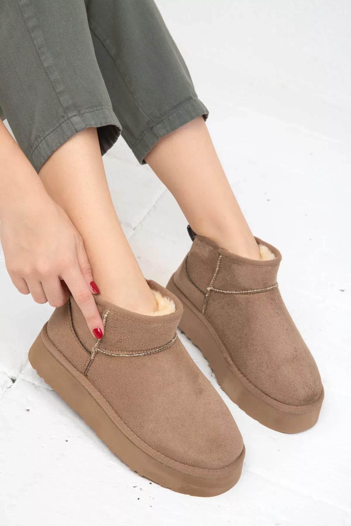 Grey Suede Boots, C101_2875, large image number 4