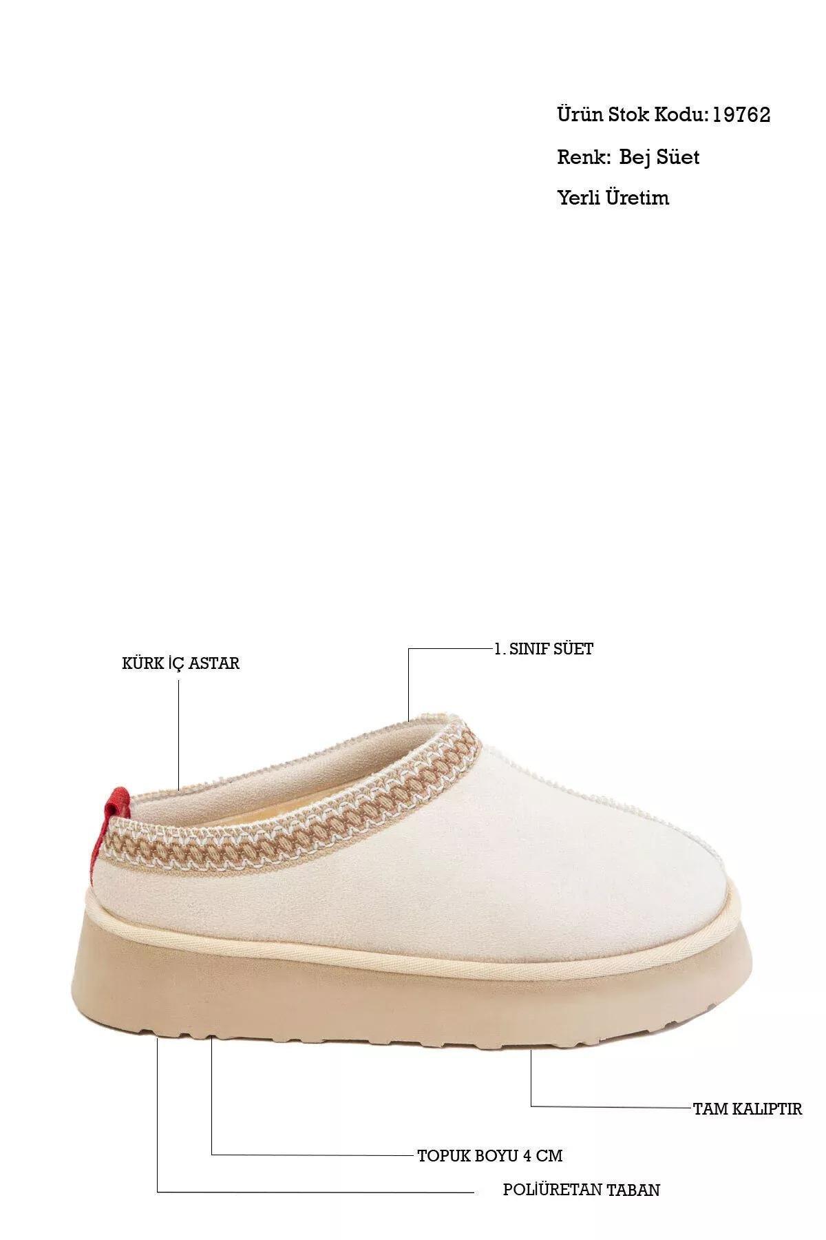 Beige Suede Boots, C101_2041, medium