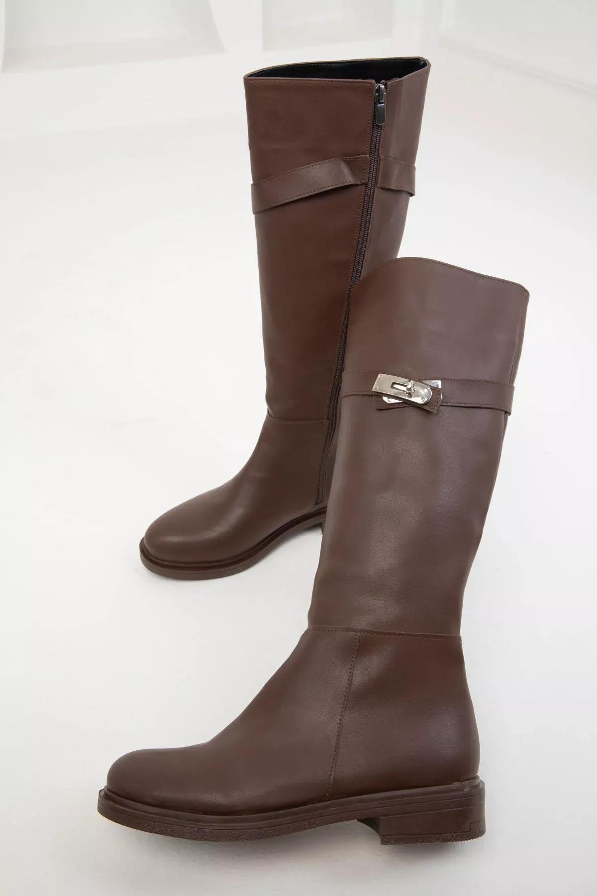 Brown Boots, COFFEE, large image number 1