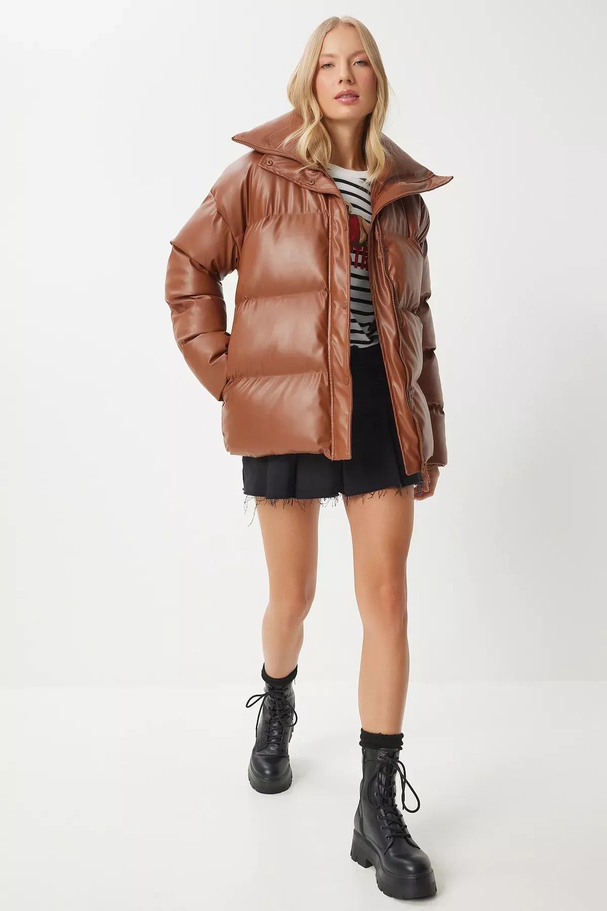 Red Oversize Pocket Vest, Tan, large image number 0