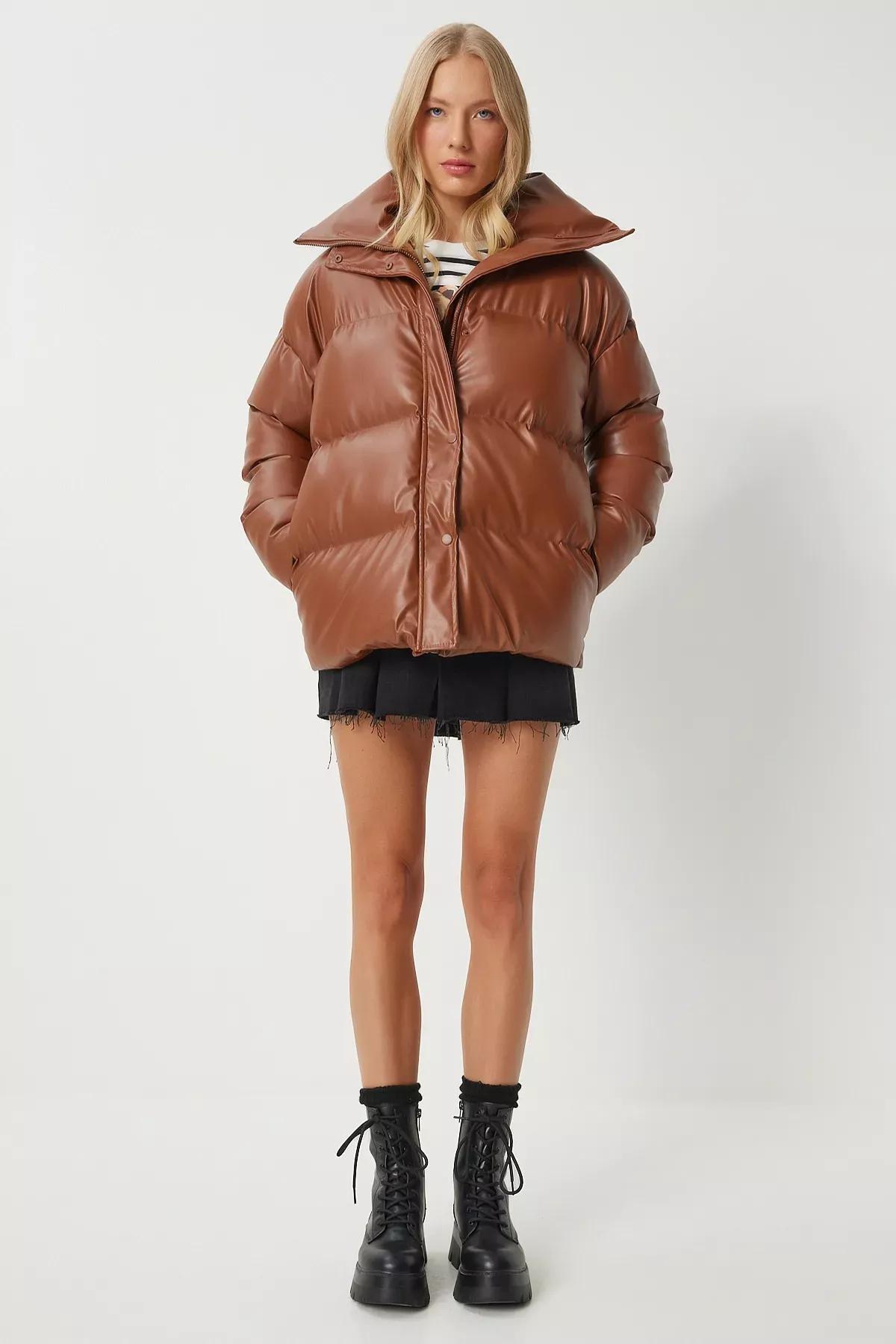 Red Oversize Pocket Vest, Tan, large image number 1