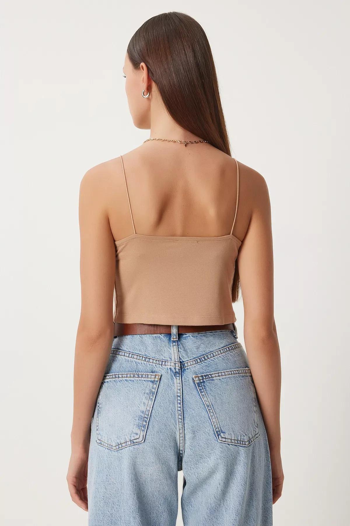 Black-White-Brown 3-Pack Bustier Tops, , large image number 2