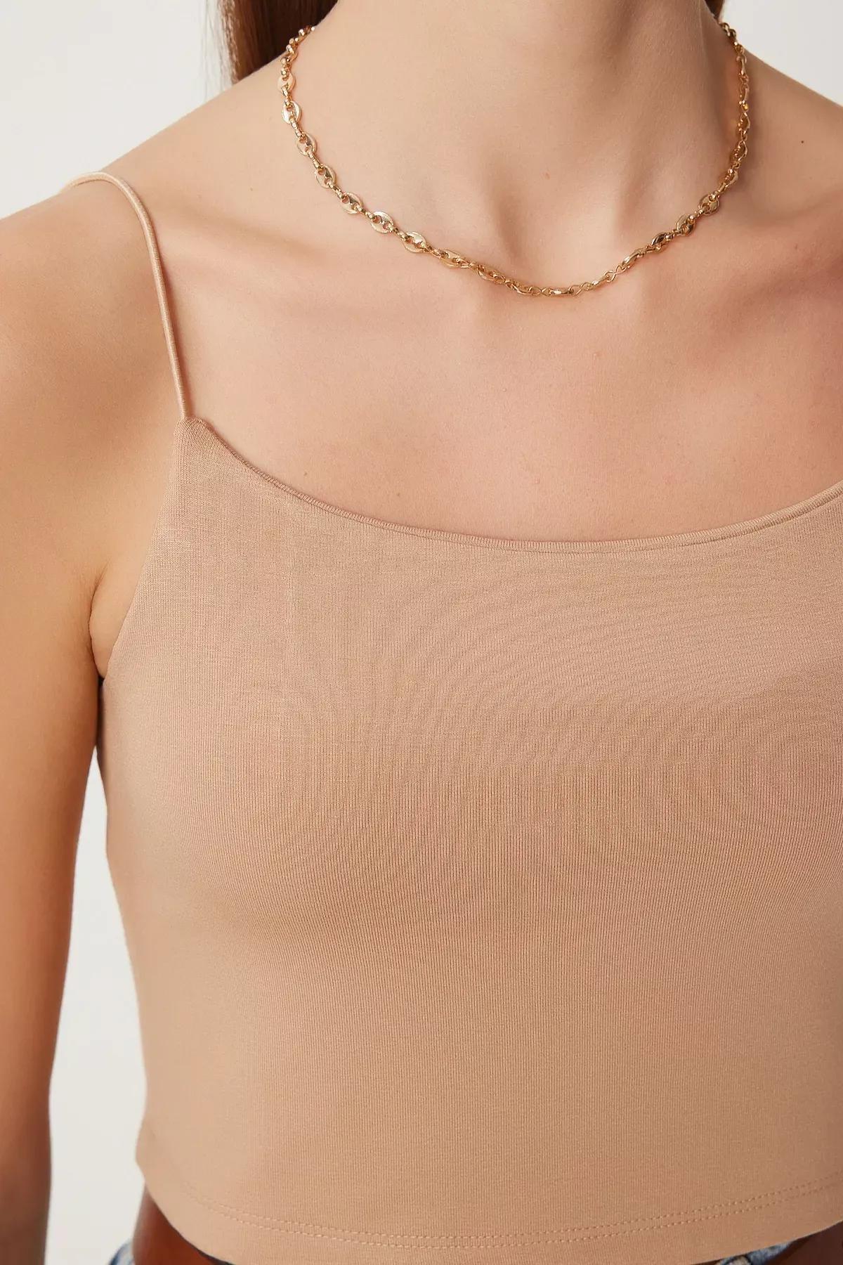 Black-White-Brown 3-Pack Bustier Tops, , large image number 3
