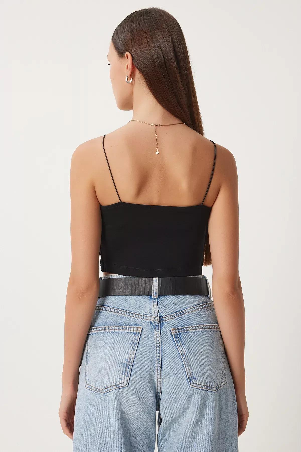 Black-White-Brown 3-Pack Bustier Tops, , large image number 7