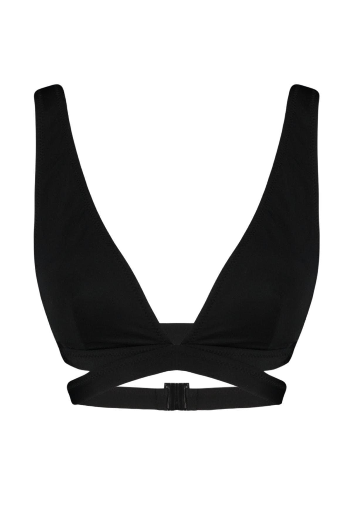 Black Triangle Bikini Top, , large image number 4