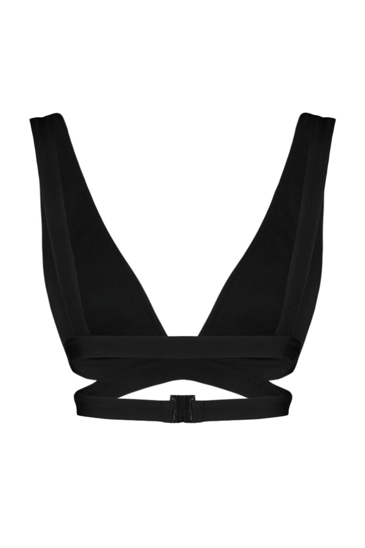 Black Triangle Bikini Top, , large image number 5