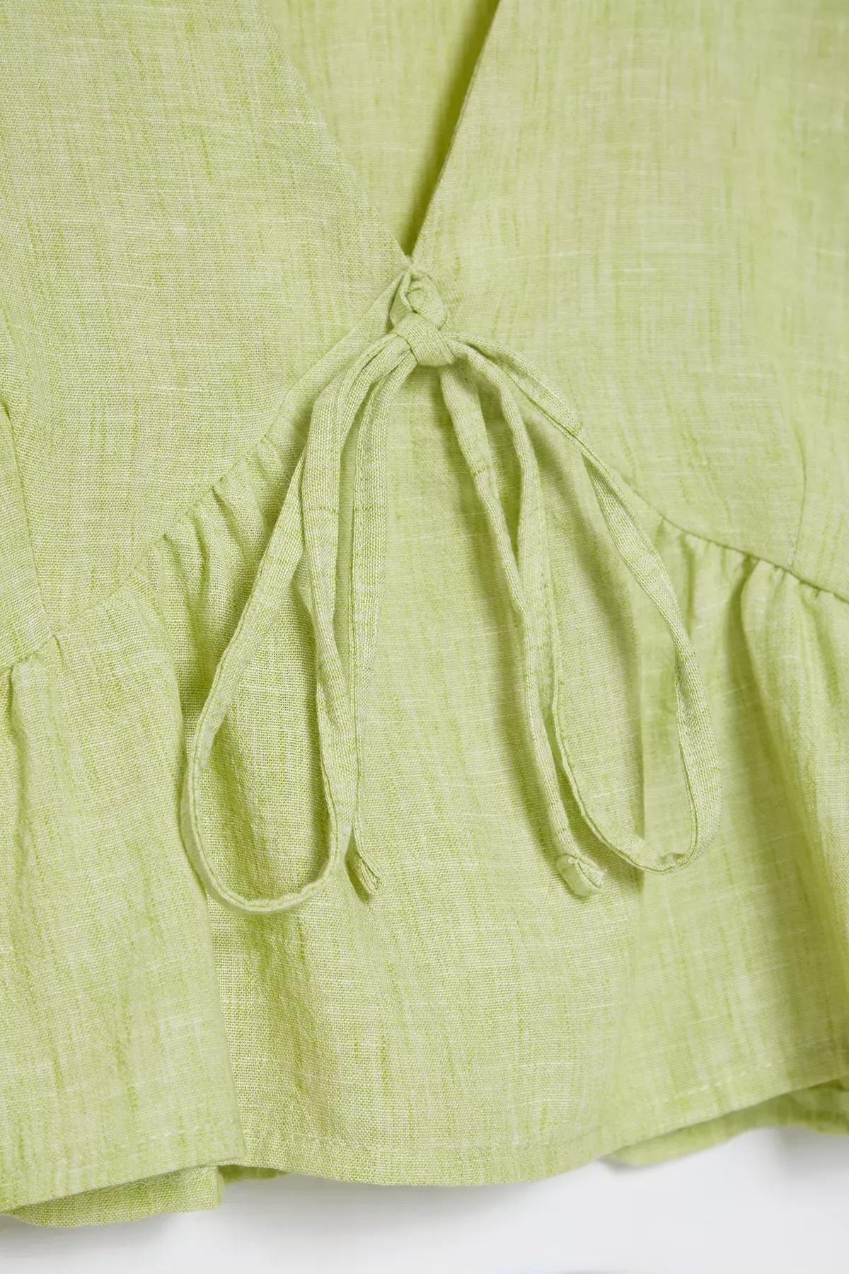 Green Woven Set, PISTACHIO GREEN, large image number 5