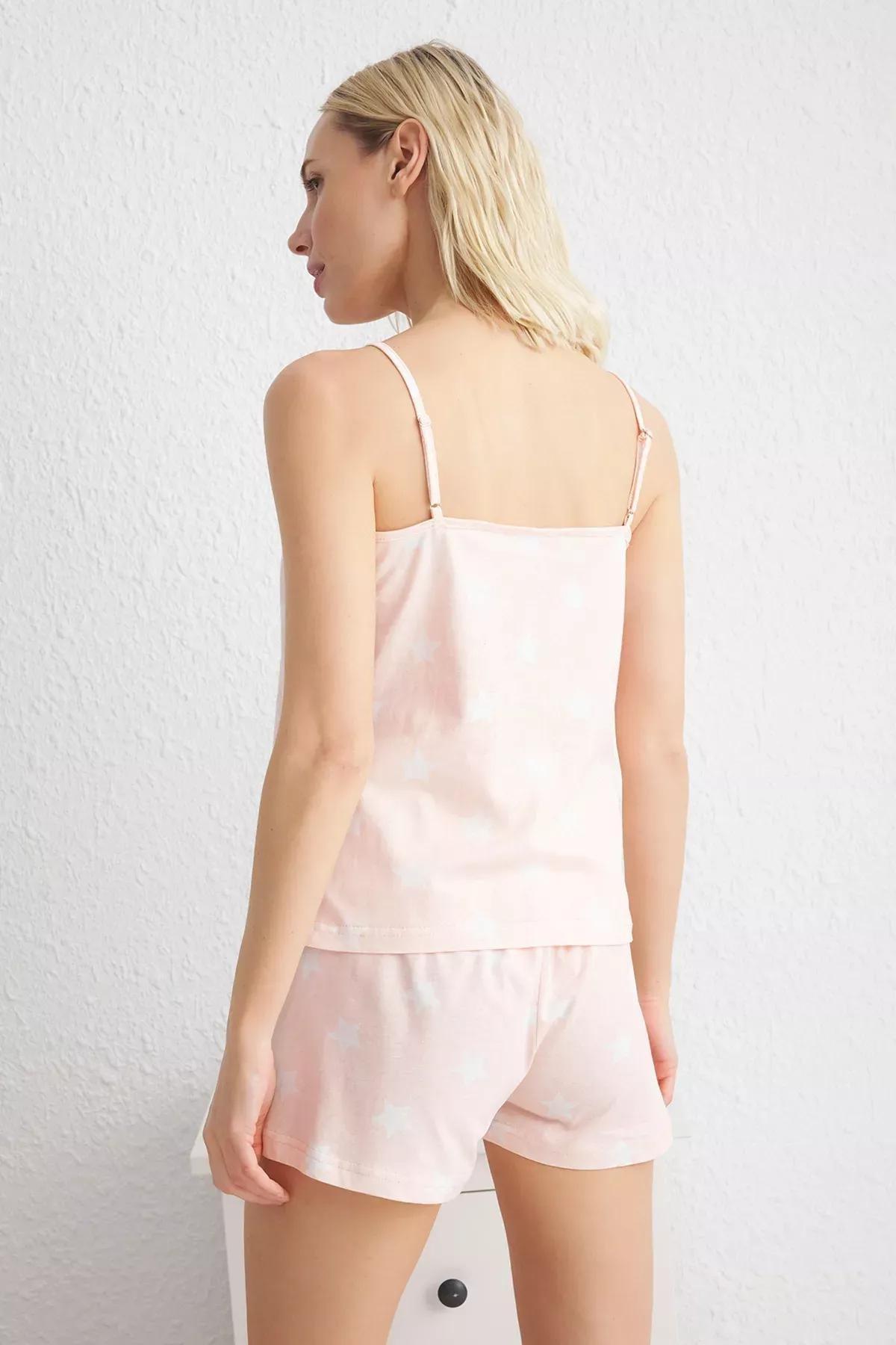 Pink Lace Pajama Set, , large image number 4
