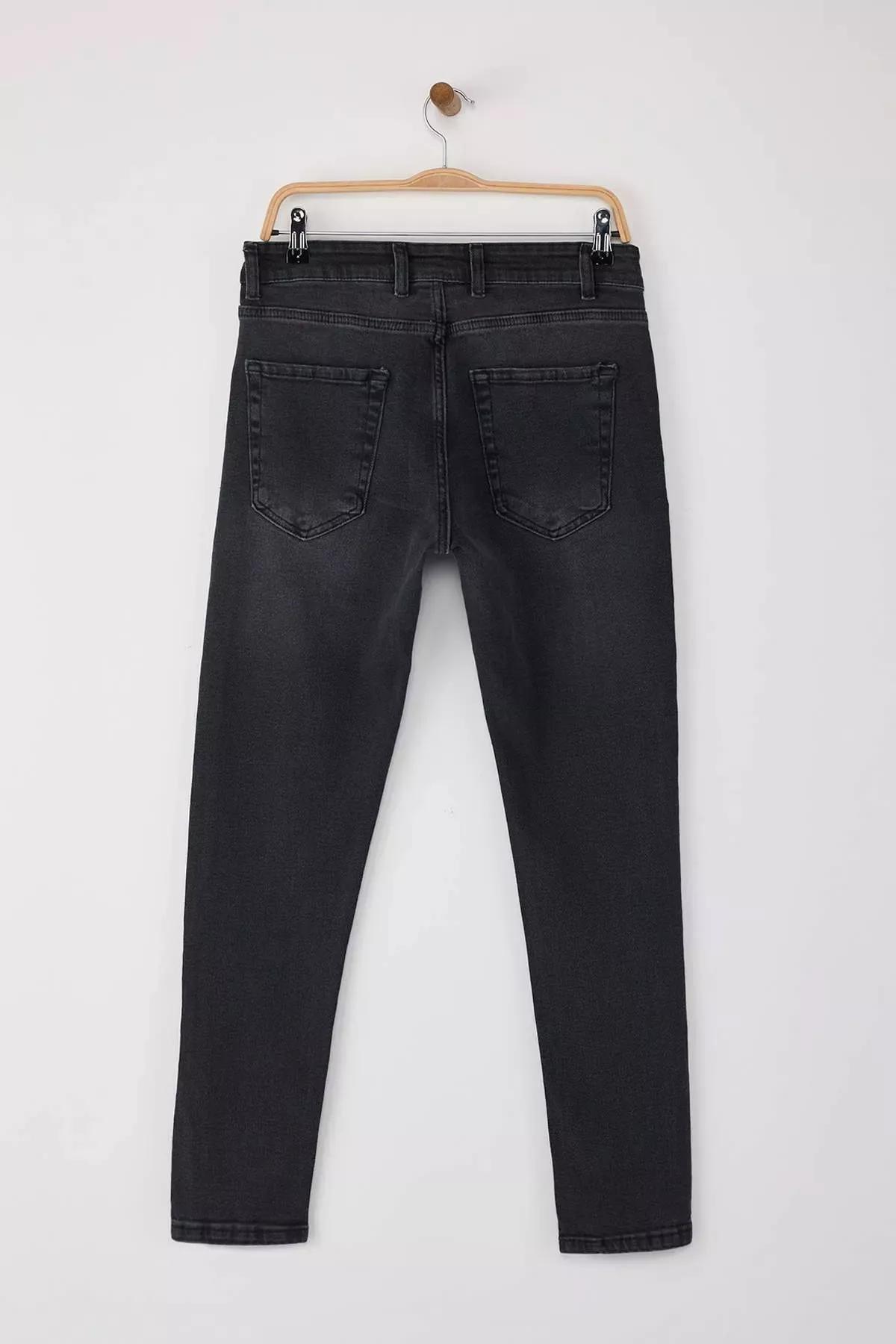 Grey Skinny Nail Jeans, Anthracite, large image number 7
