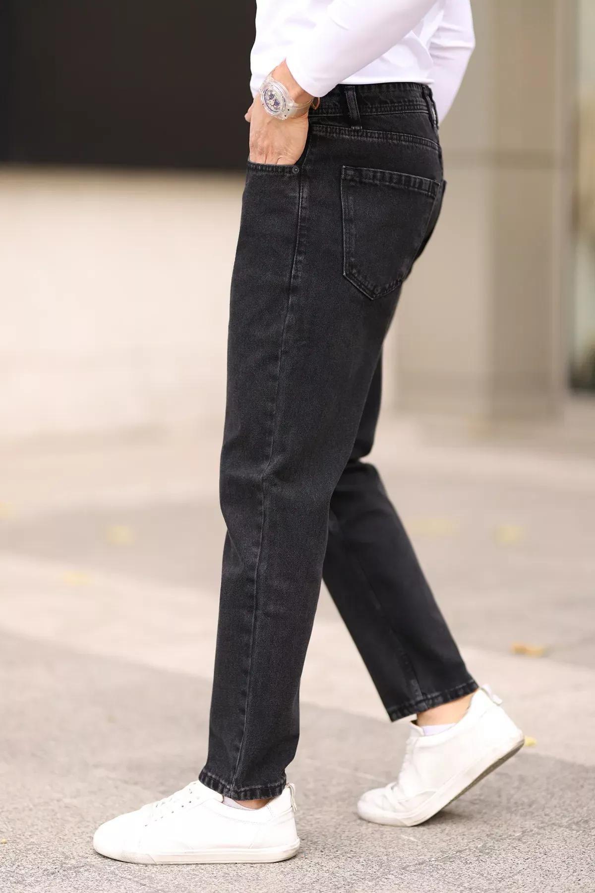 Black Boyfriend Jeans, , large image number 3