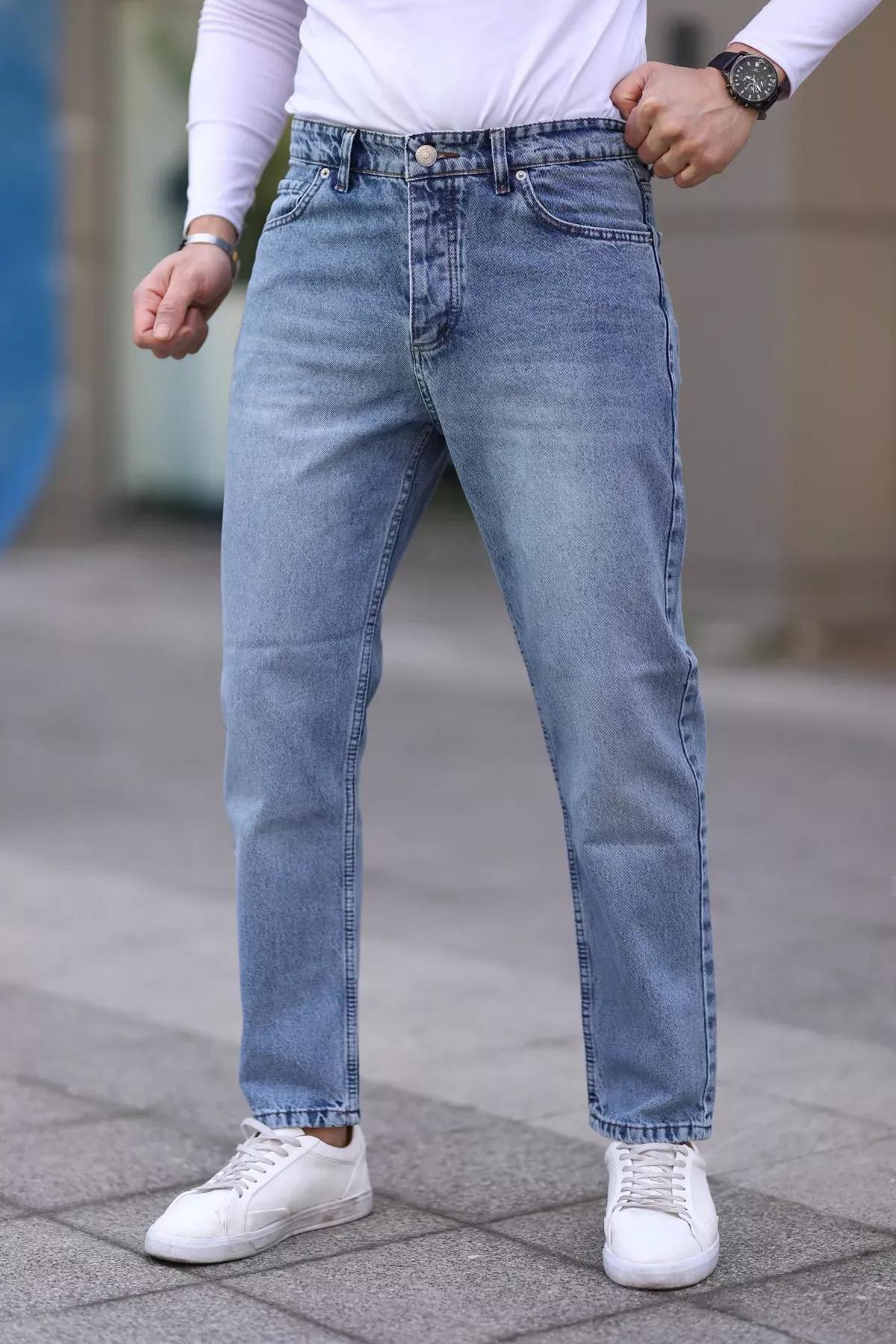 Blue Boyfriend Jeans, , large image number 0