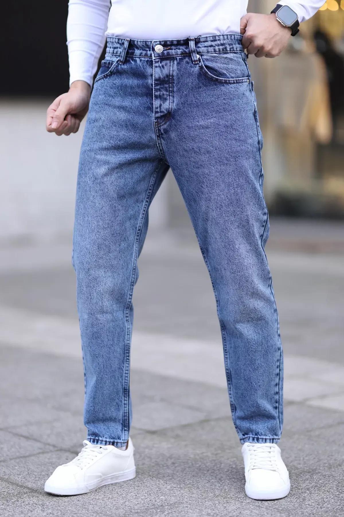 Blue Boyfriend Jeans, , large image number 0