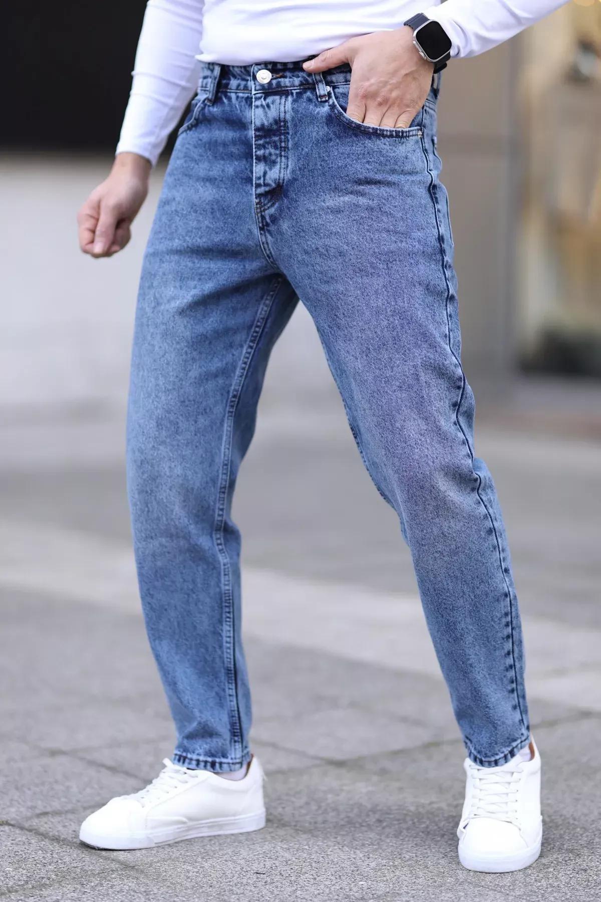 Blue Boyfriend Jeans, , large image number 1