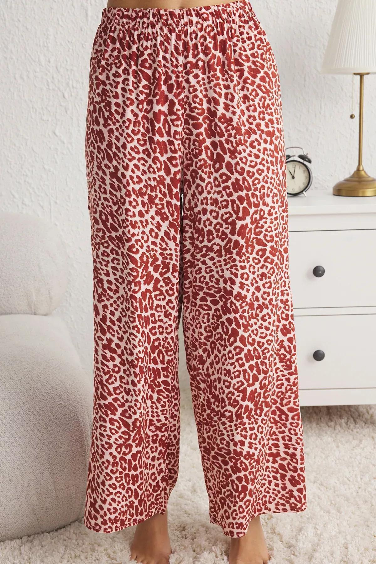 Multicolour Leopard Pyjamas Set, , large image number 3