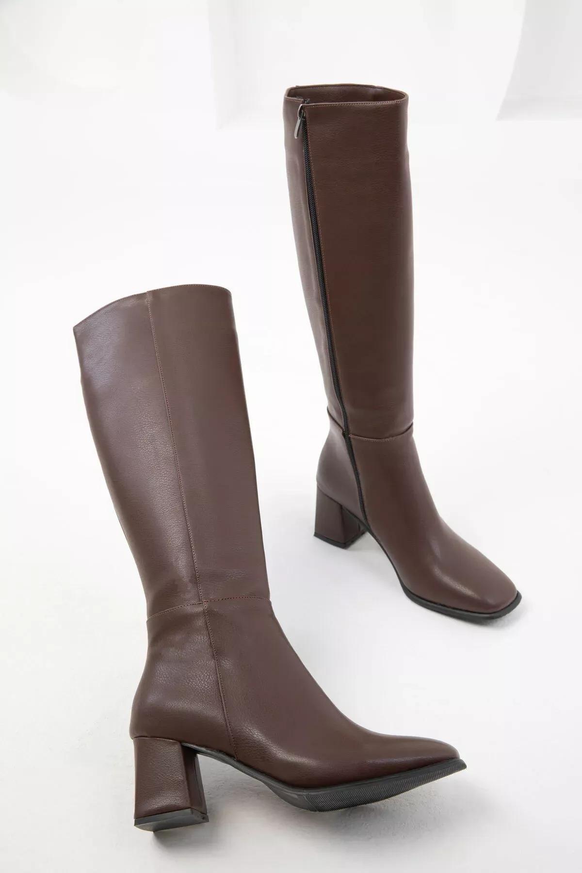 Brown Boots, COFFEE, large image number 1