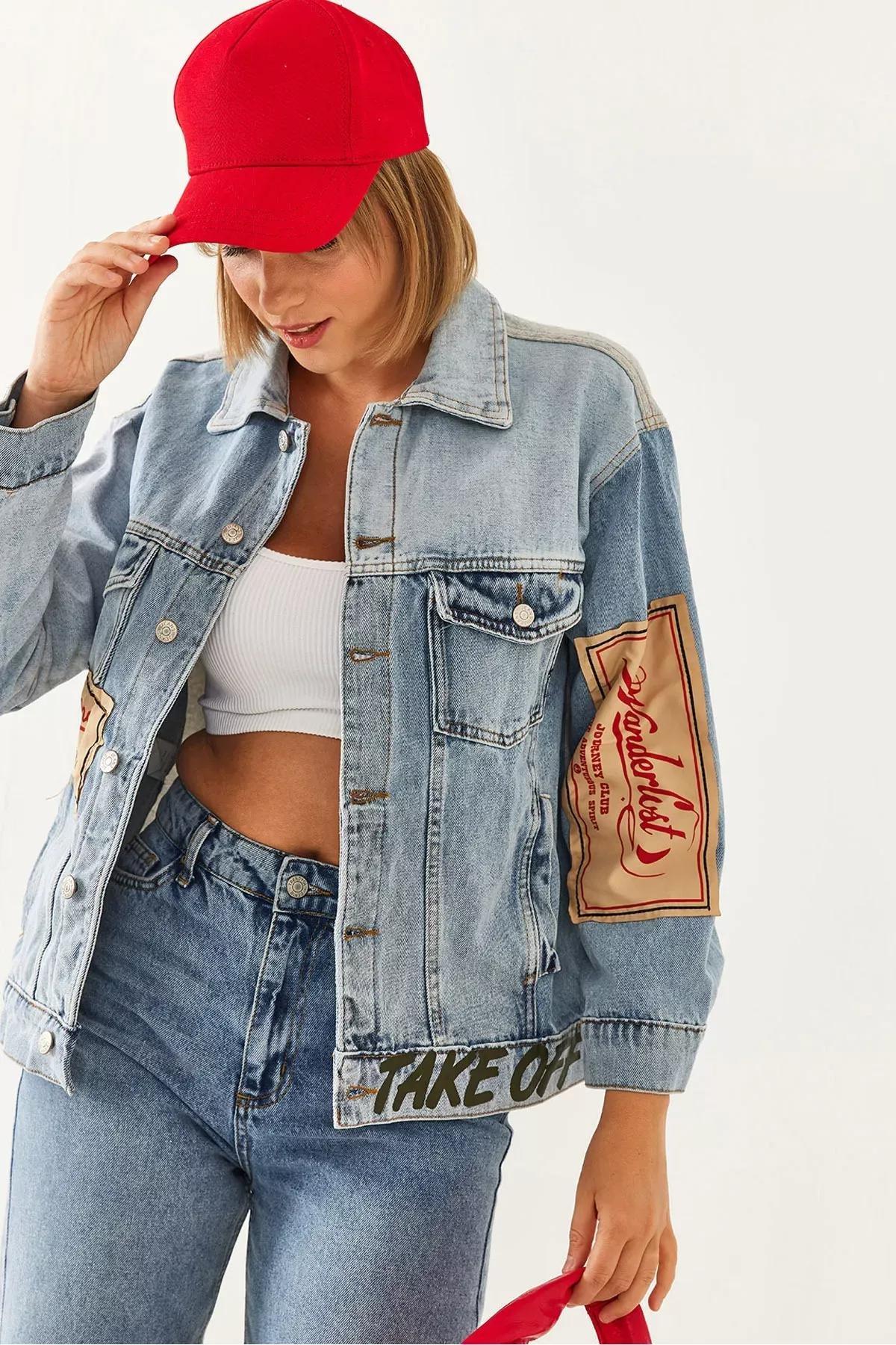 Blue Boyfriend Jeans, Blue, large image number 0