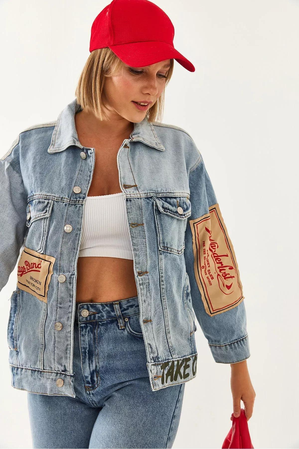 Blue Boyfriend Jeans, Blue, large image number 2