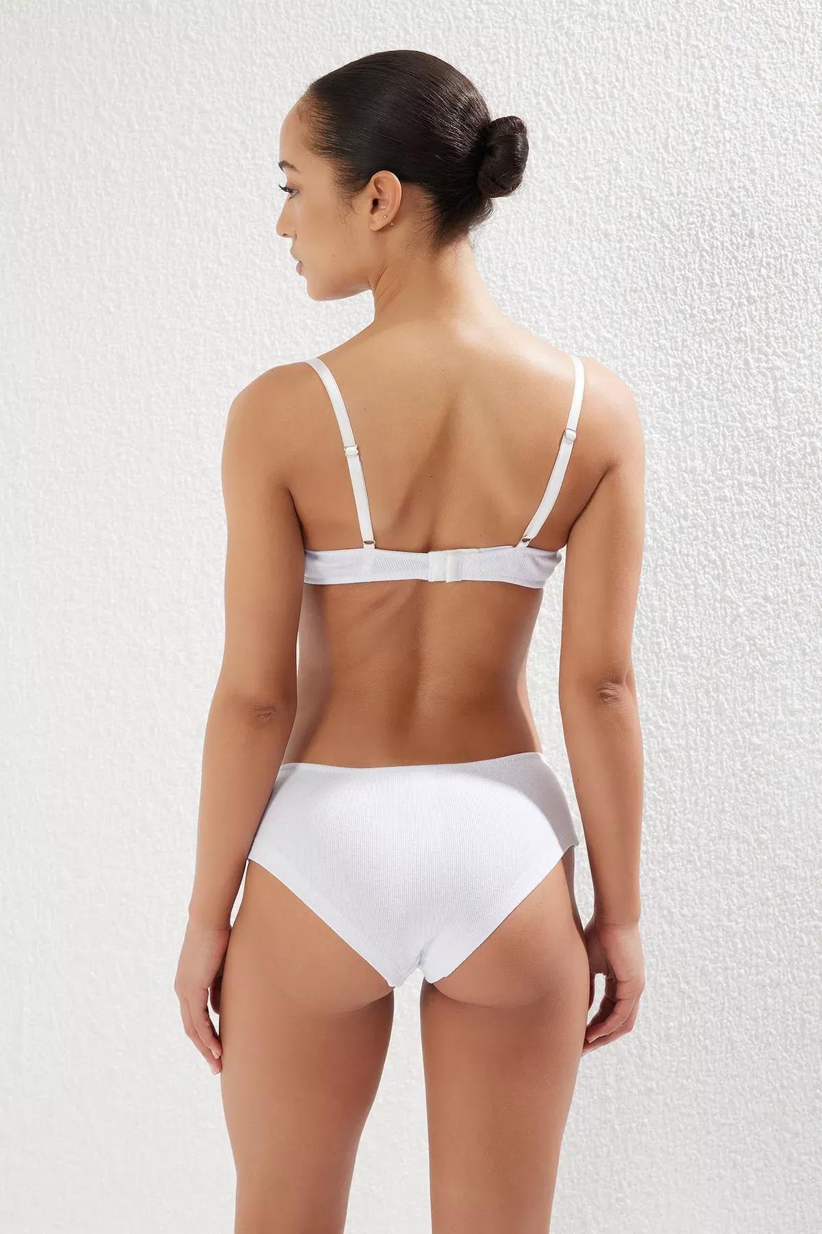 White Camisole Underwear Set, , large image number 4
