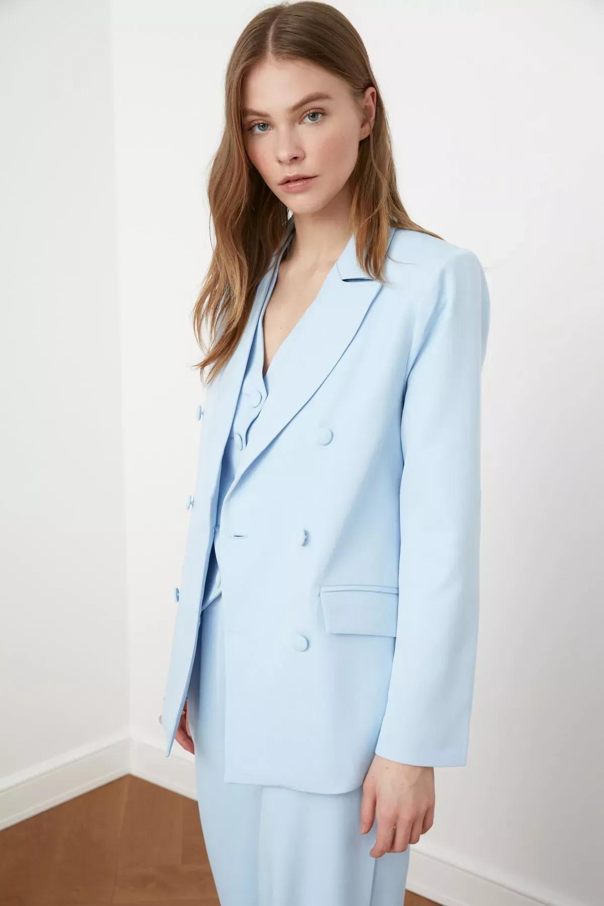 Blue Regular Blazer pack, Dark blue, large image number 11