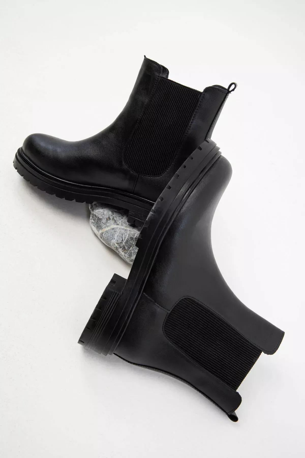 Black Krako Boots, BLACK, medium