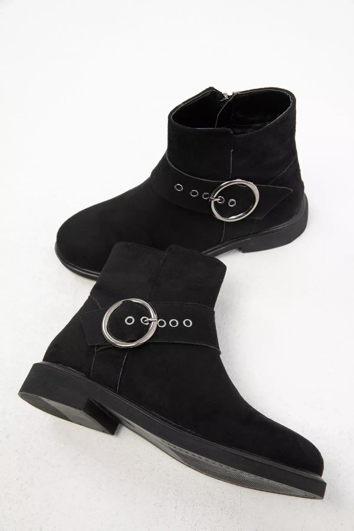 Black Suede Boots, C101_2531, large image number 3