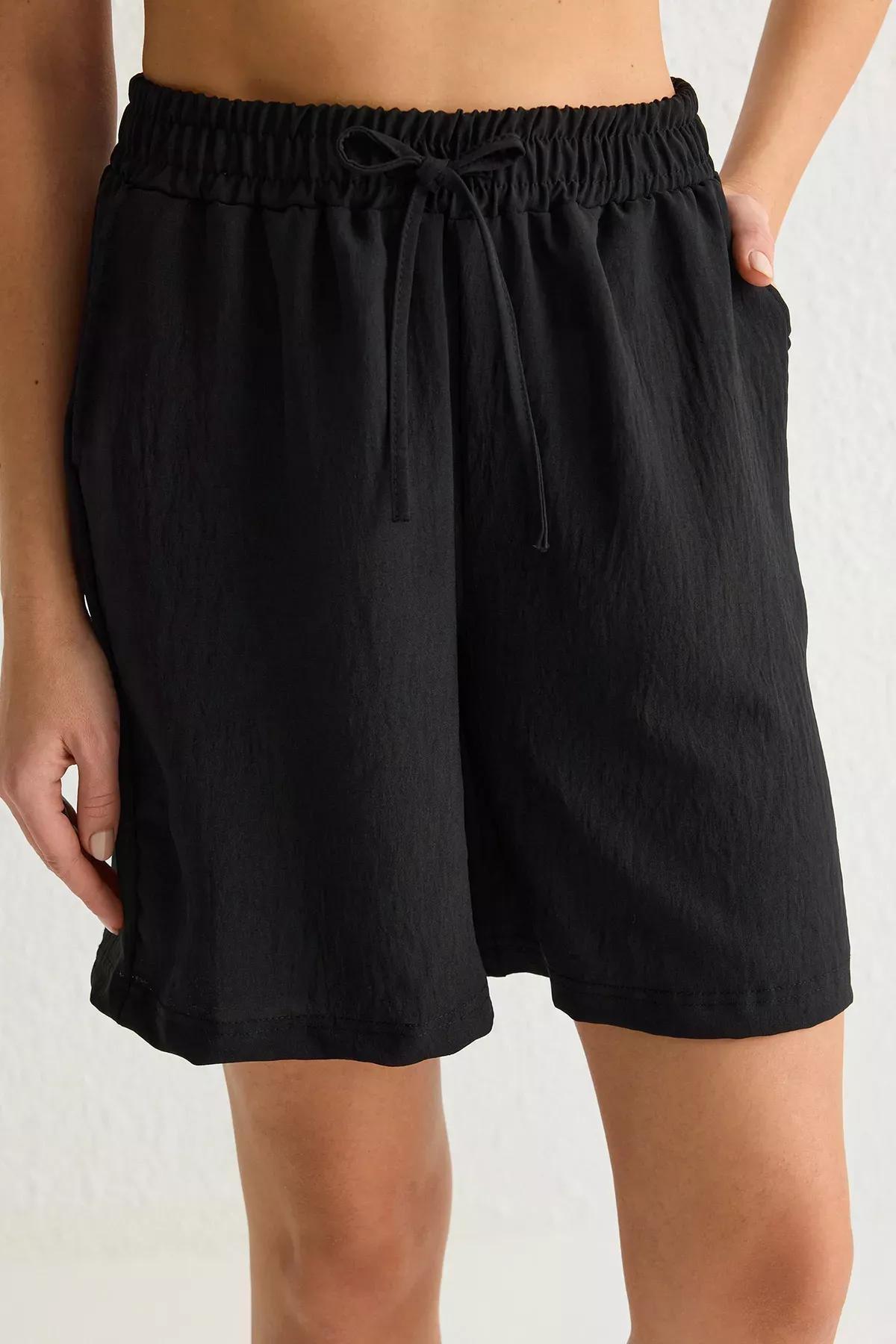 Black Oversized Detailed Co-Ord Set, , large image number 4