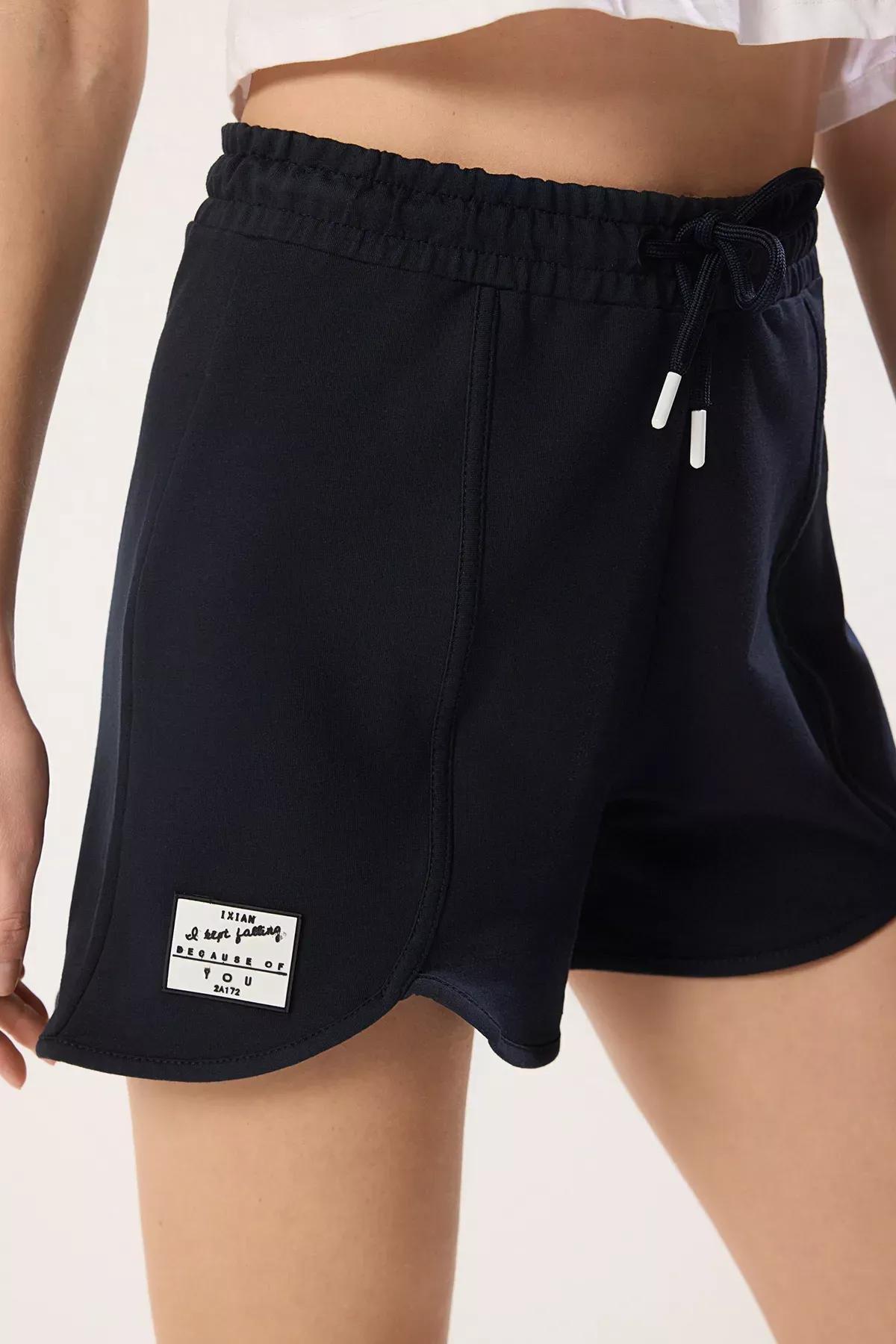 Navy Relaxed Fit Shorts, Navy blue, large image number 3