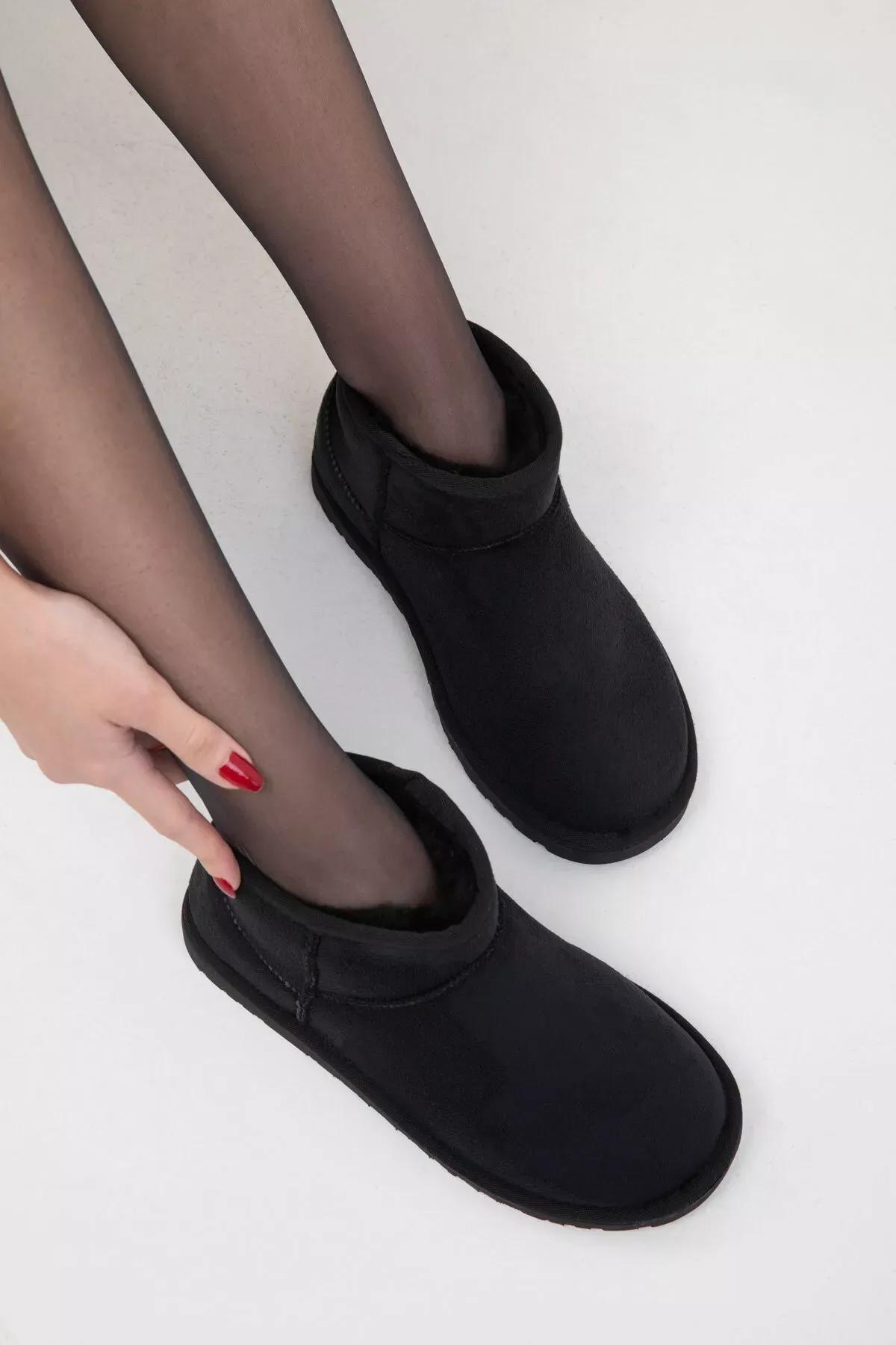 Black Suede Boots, C101_2531, large image number 2