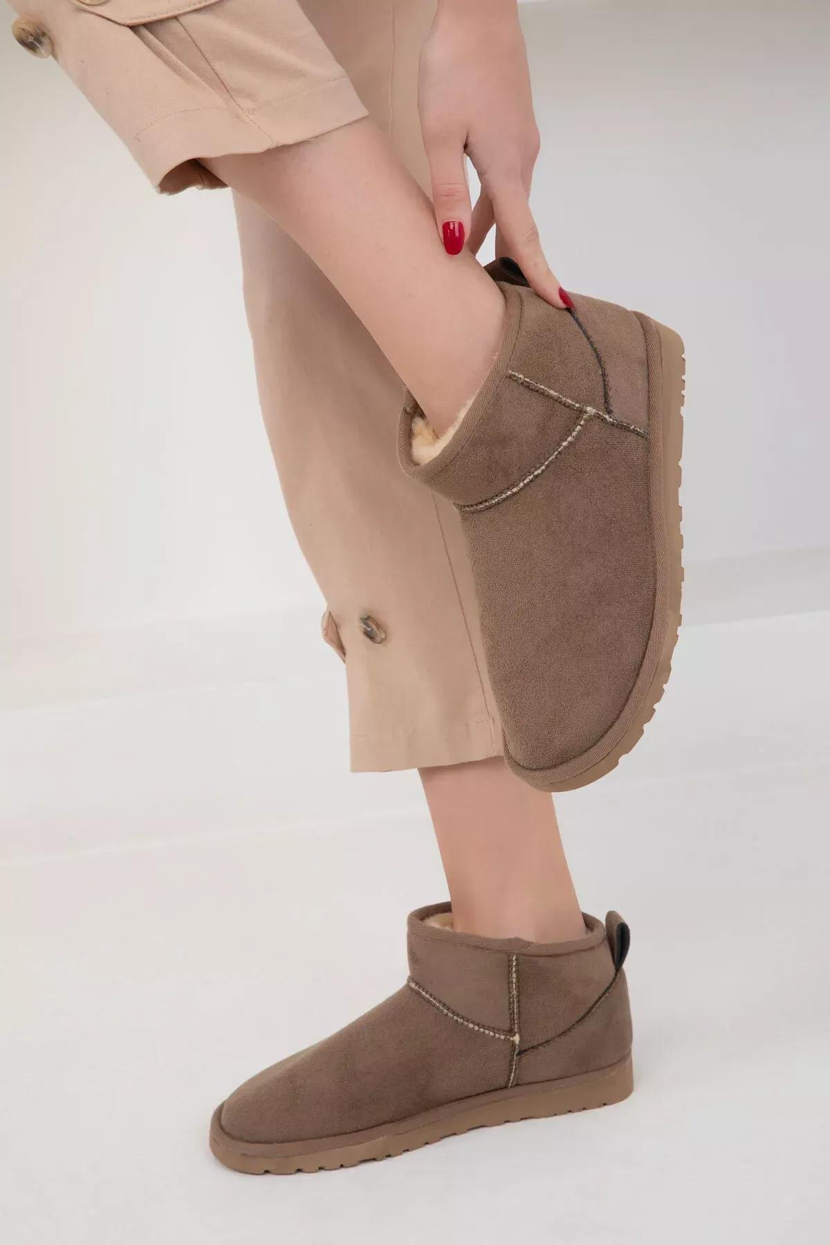 Grey Suede Boots, C101_2875, large image number 0
