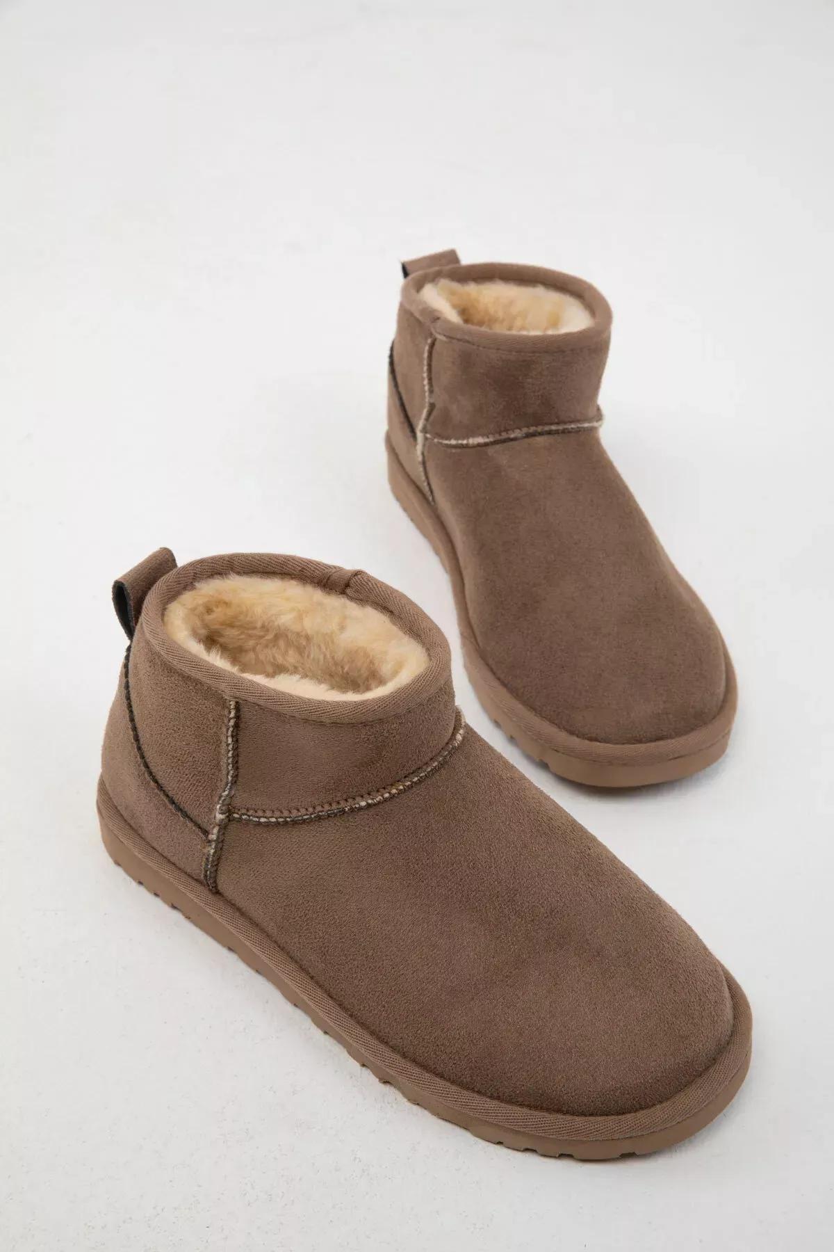 Grey Suede Boots, C101_2875, large image number 1