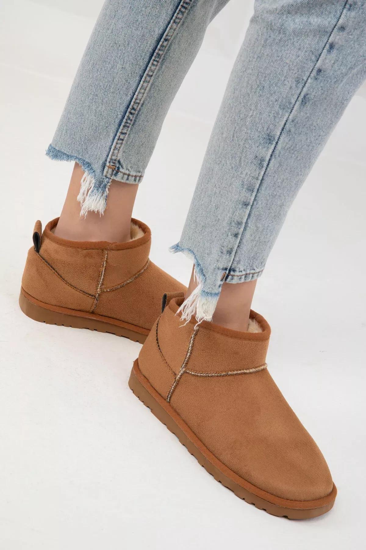 Brown Suede Boots, C101_4460, large image number 0
