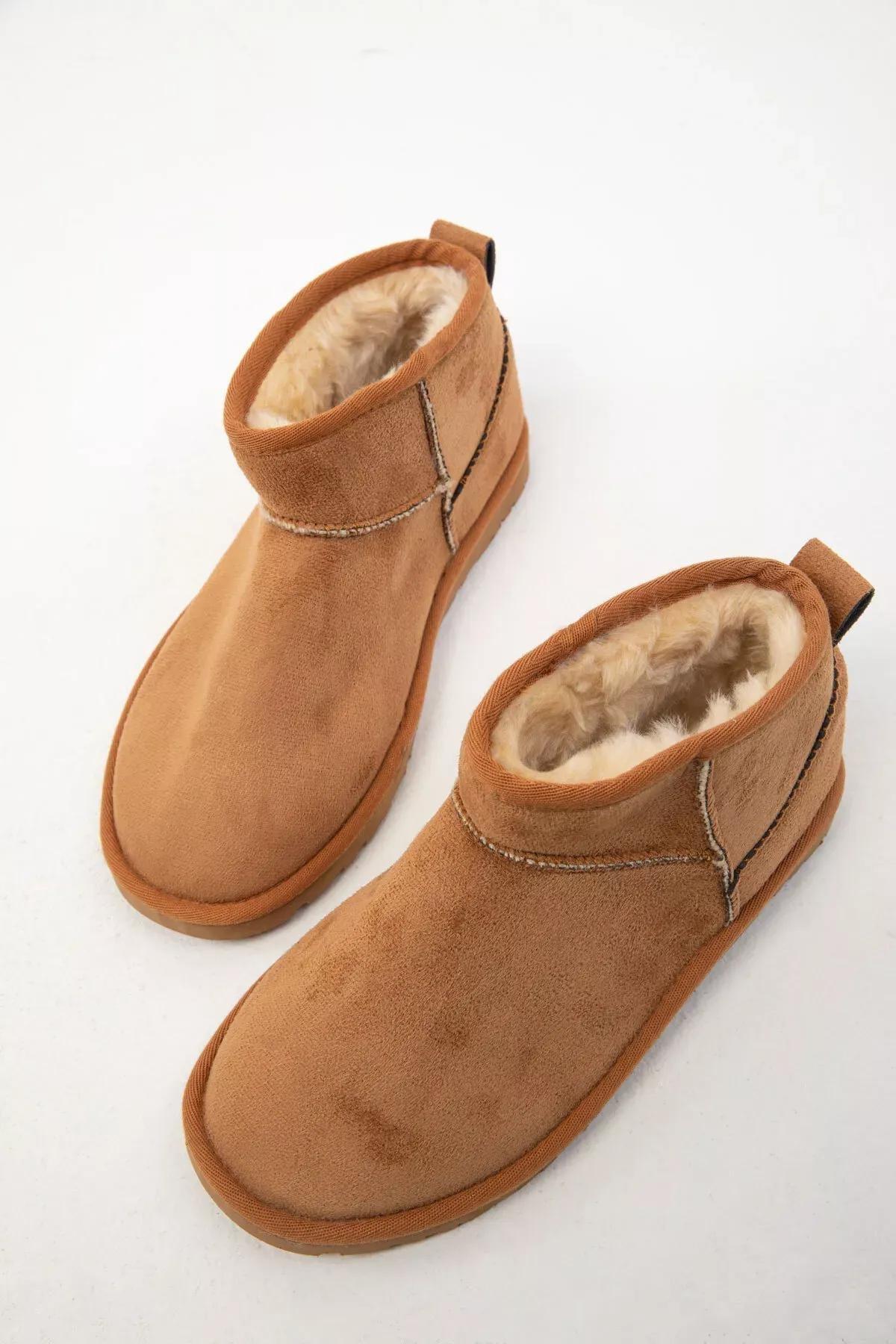 Brown Suede Boots, C101_4460, large image number 1