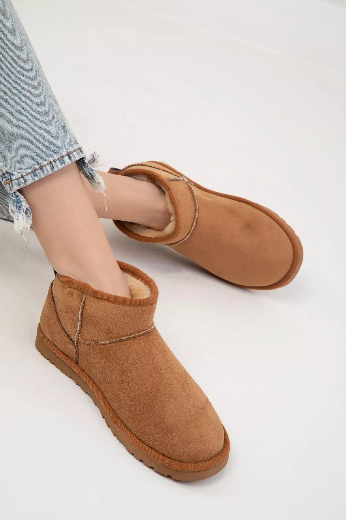 Brown Suede Boots, C101_4460, large image number 2