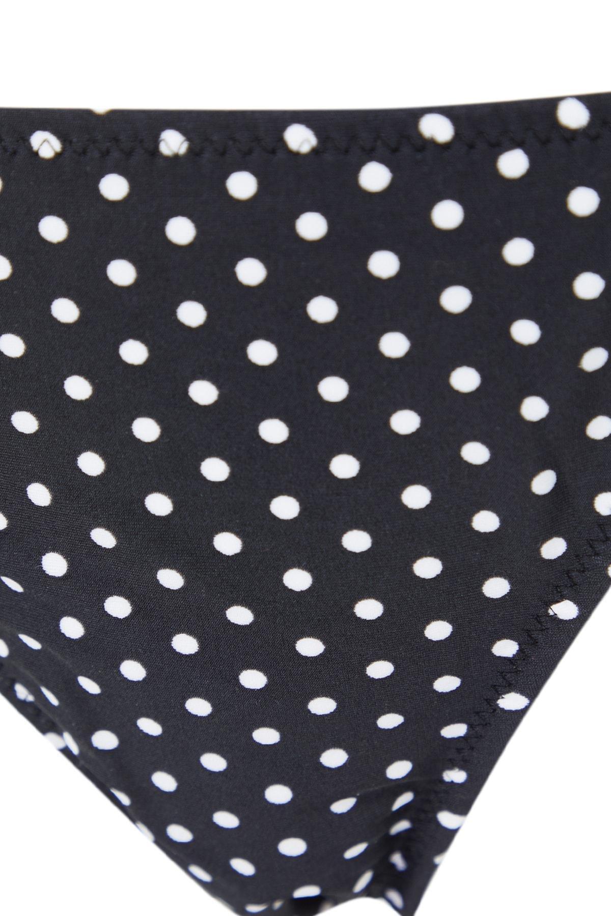 Black Polka Dot Bikini Bottom, , large image number 5