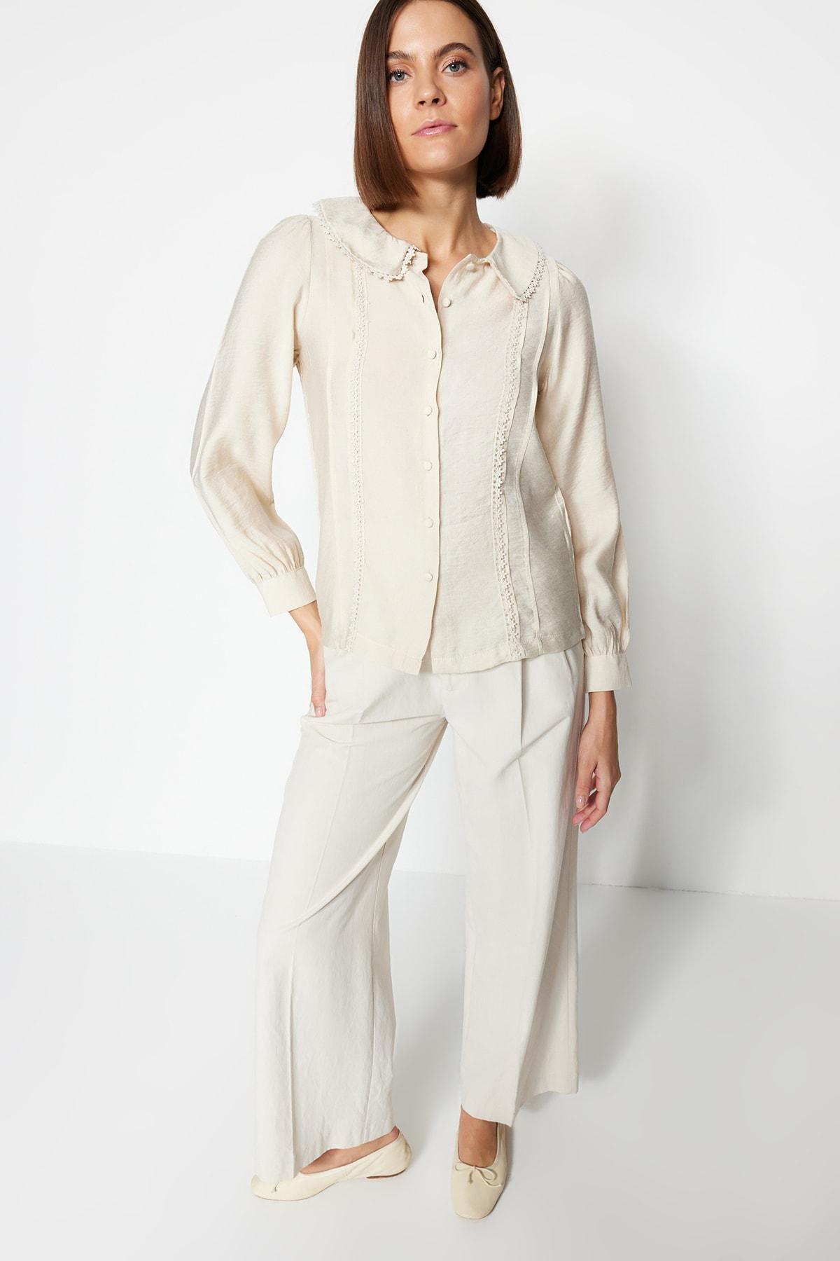 Grey Balloon Sleeves Shirt, , large image number 0