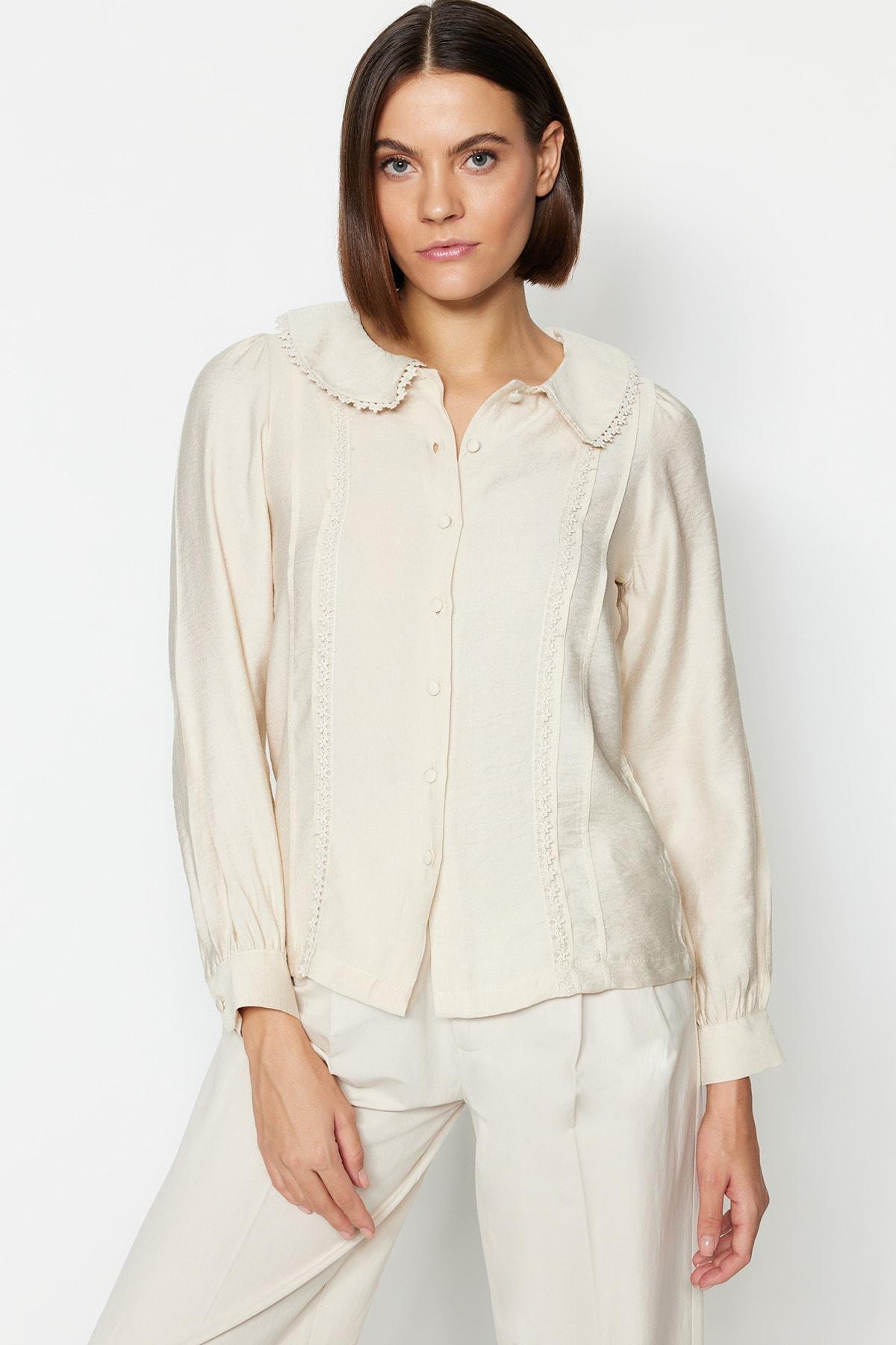 Grey Balloon Sleeves Shirt, , large image number 2